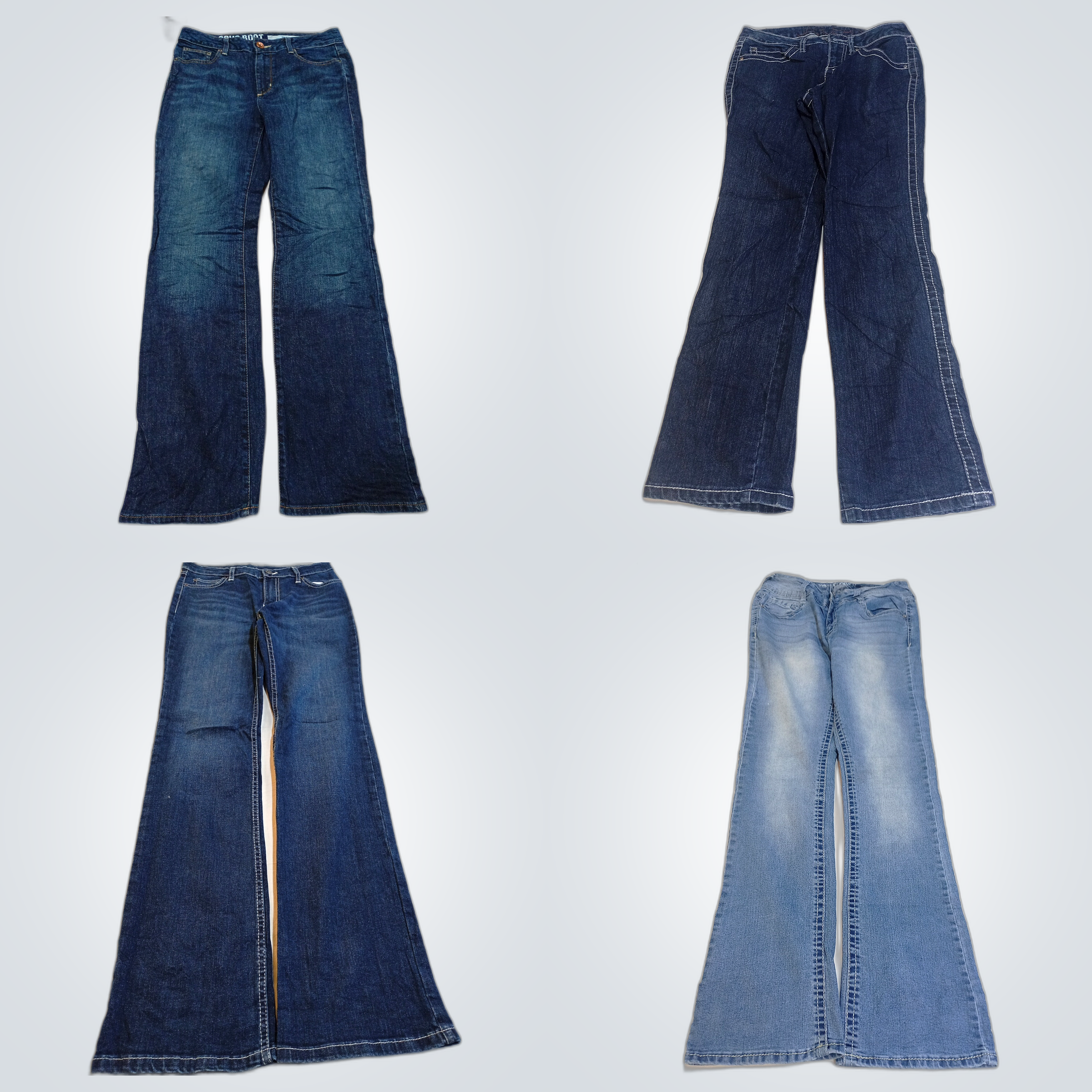 Pacote de Jeans de Designer: DKNY, AG, Wrangler, G..