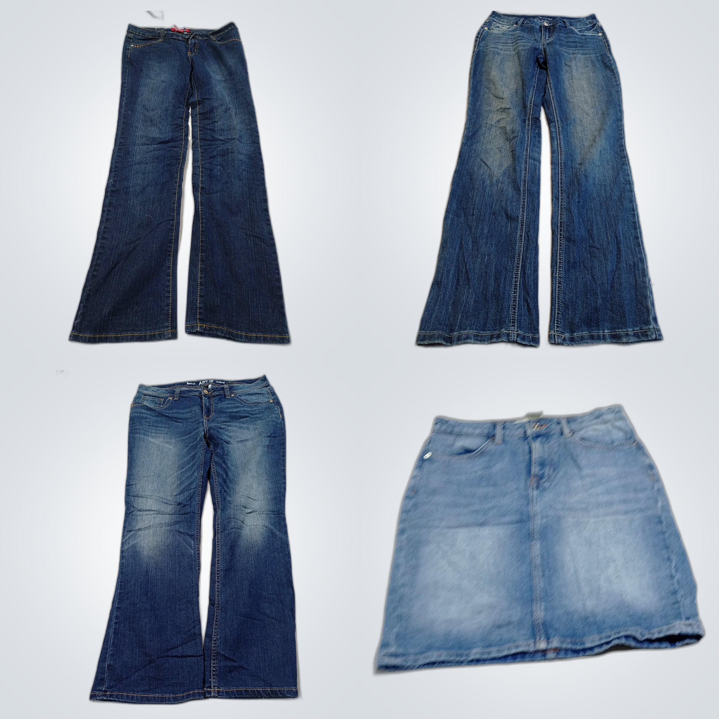 Gently Used Denim Bundle: ABM, Maurice, APT.9 Jean..