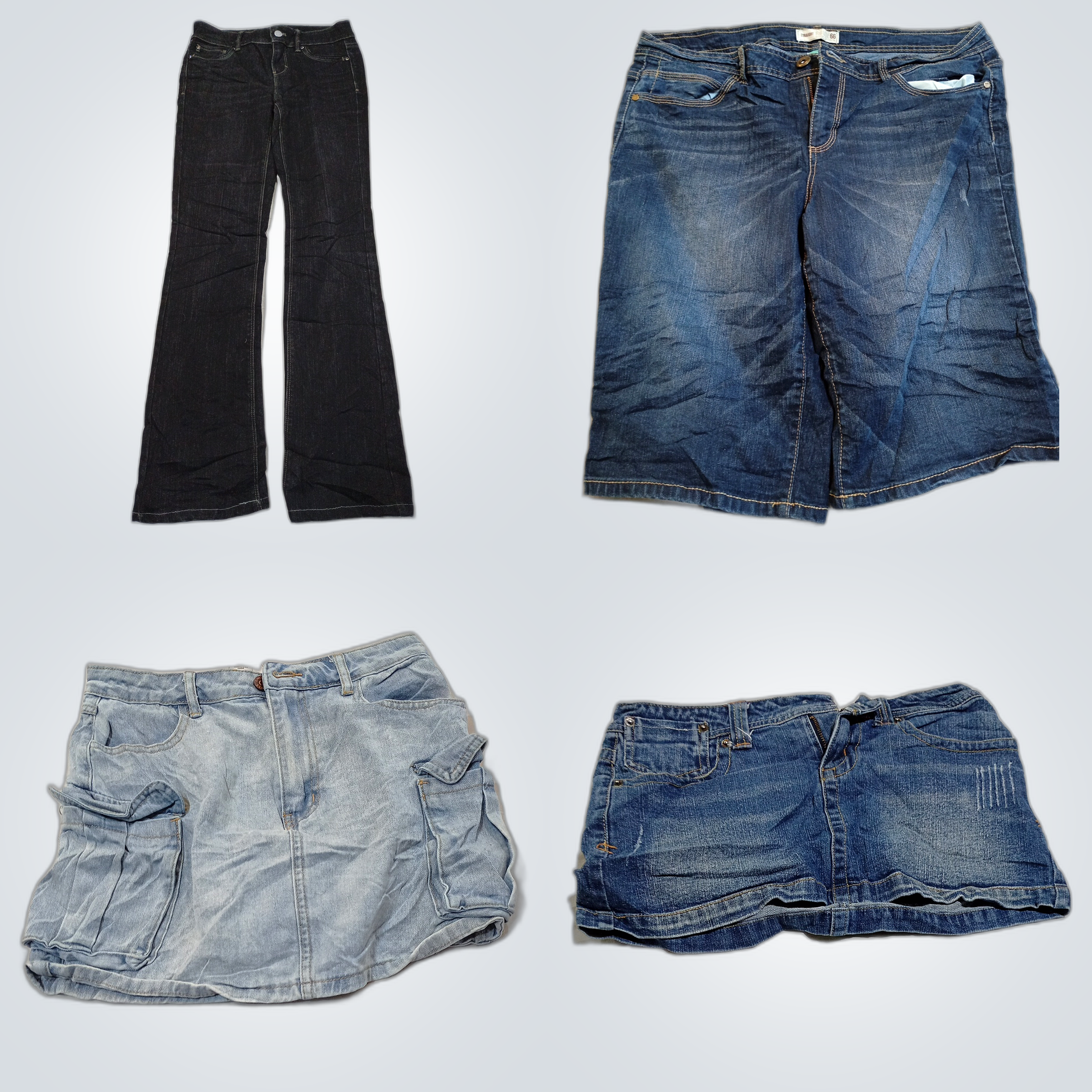 Conjunto de Denim: WHBM, Topshop, Sincerely Jules ..