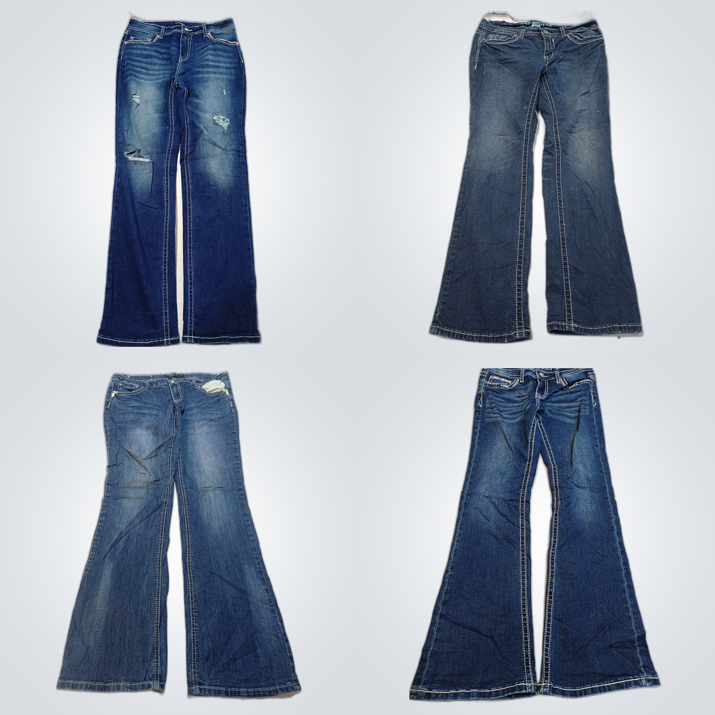 Designer Jeans Bundle: Flamingas, 7 For All Mankin..