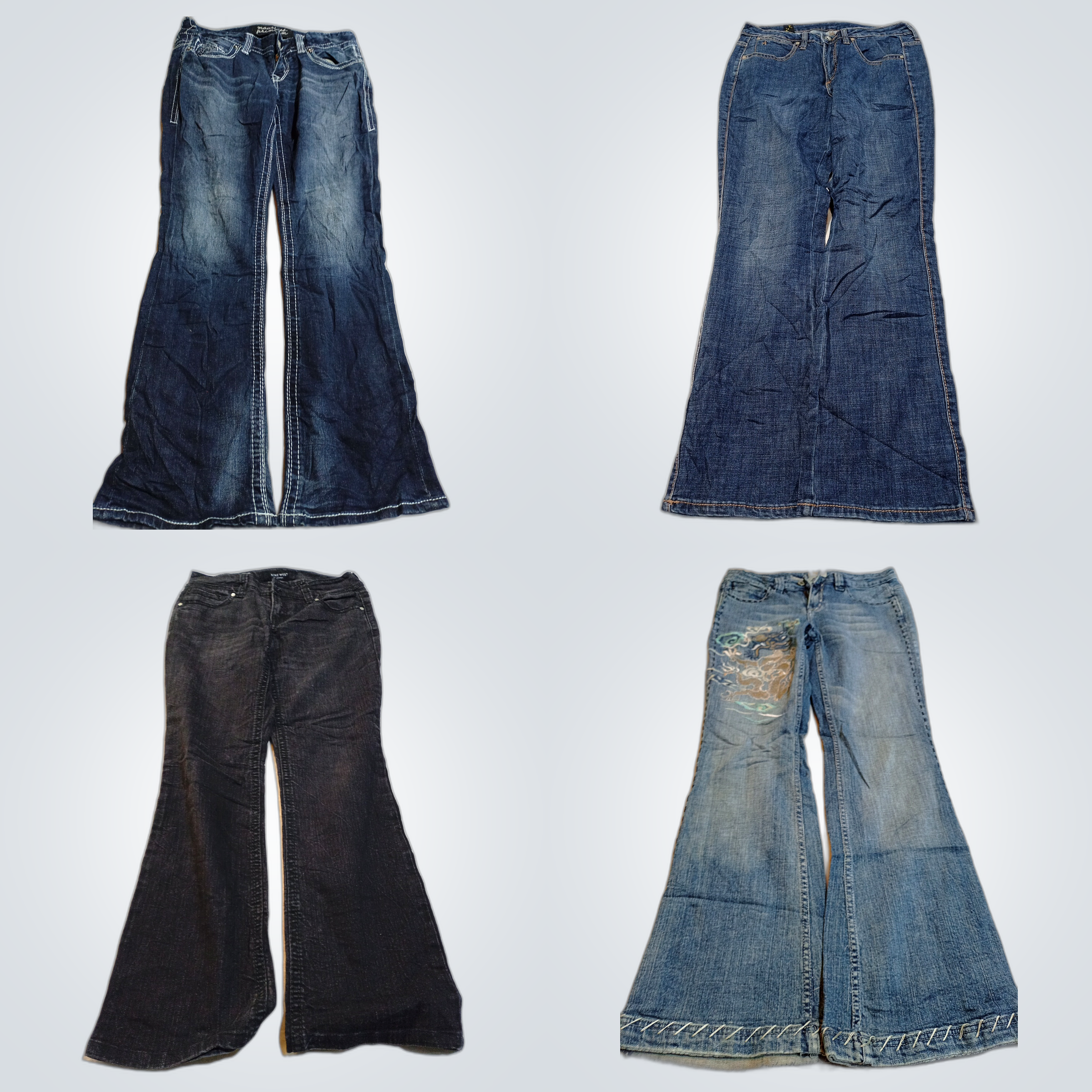 Maurices Wrangler Nine West Denim Bundle Flare Jea..