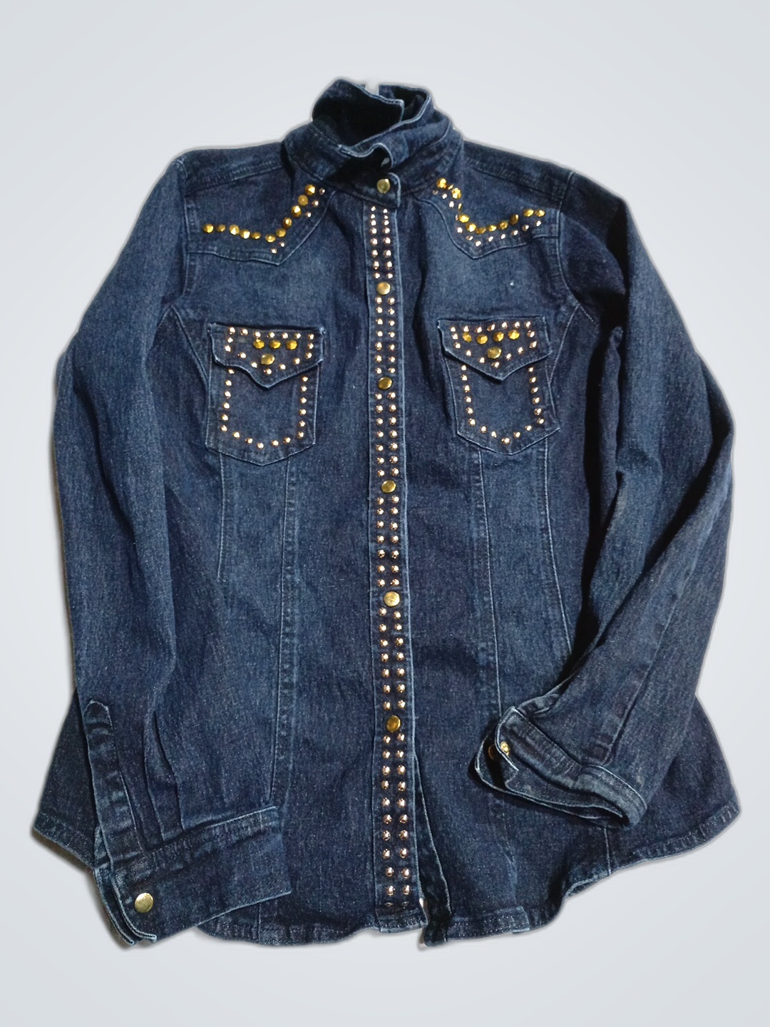 Studded Denim Jacket