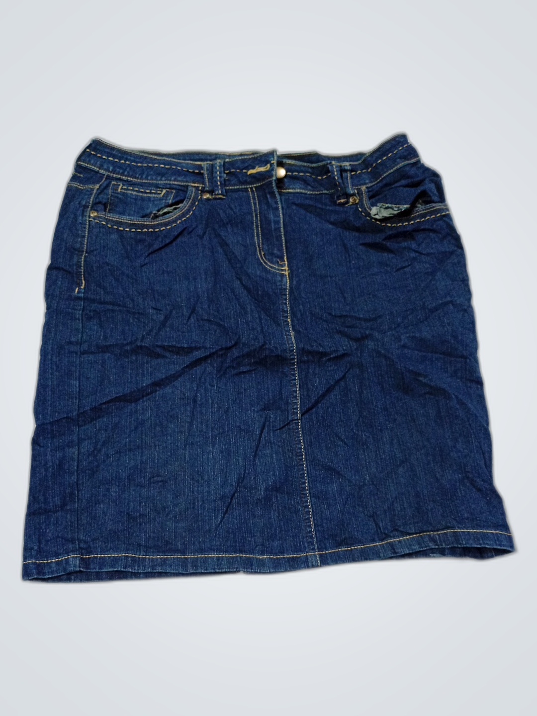 George Denim Skirt