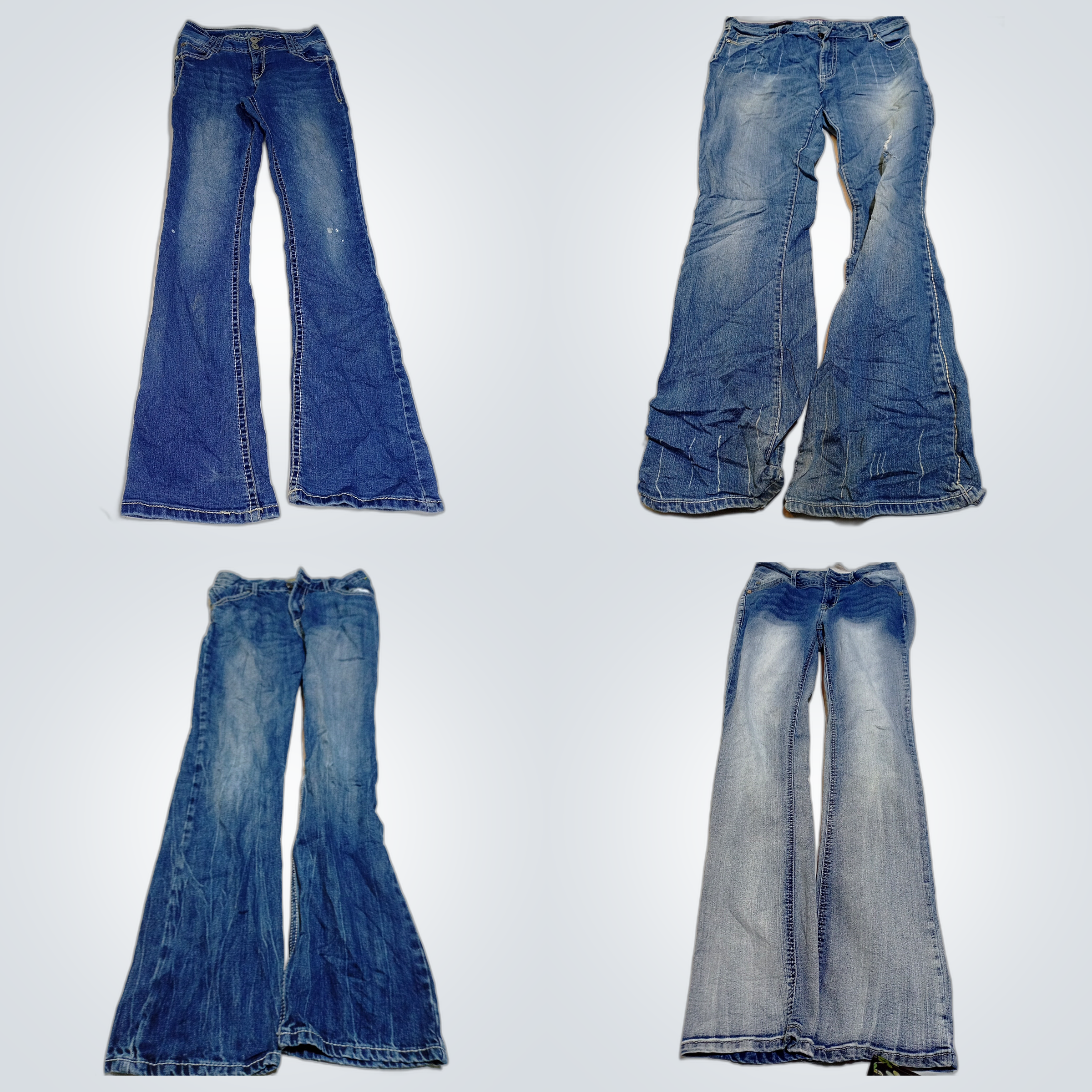 Pack de jeans flare Wrangler - Lot de denim Wrangl..