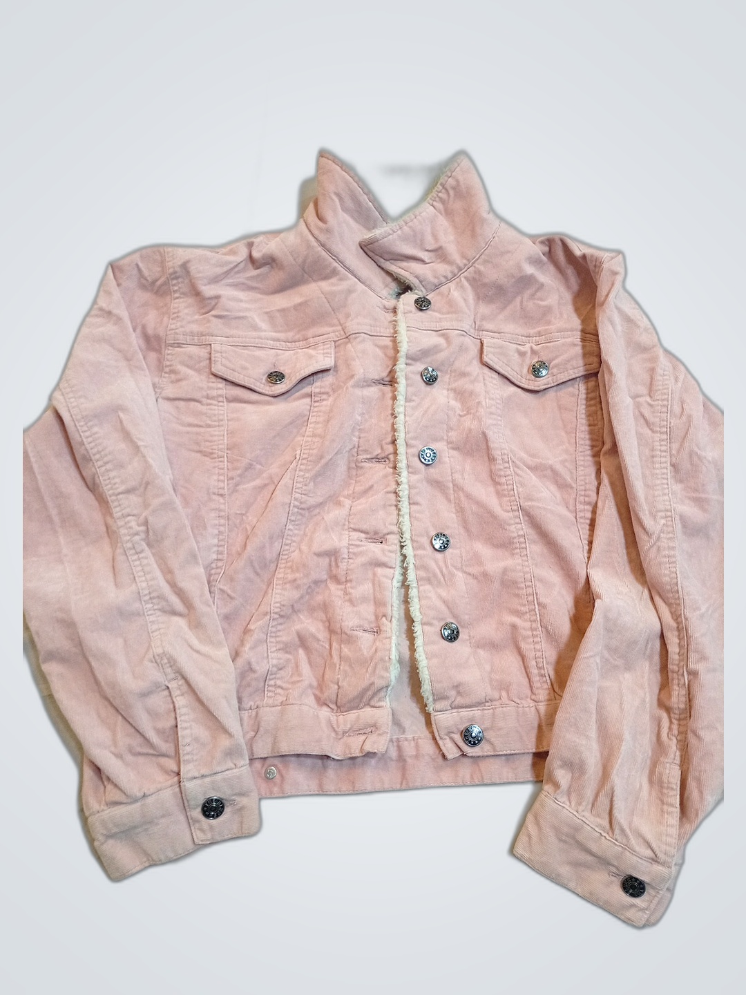 Pink Denim Jacket