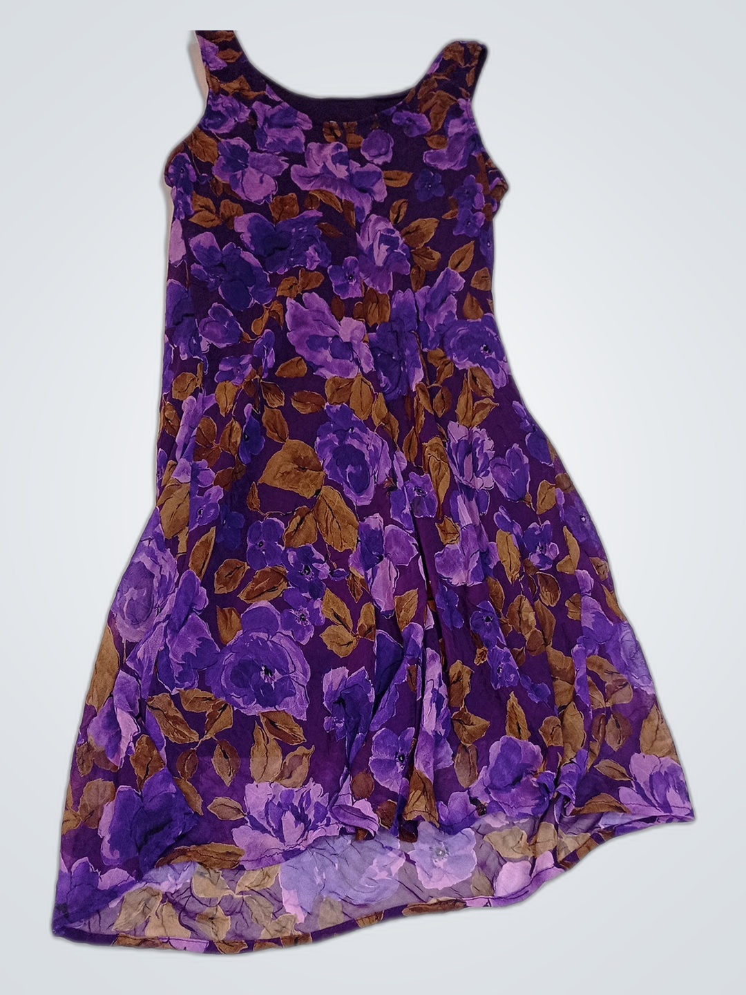 Vestido Floral Roxo