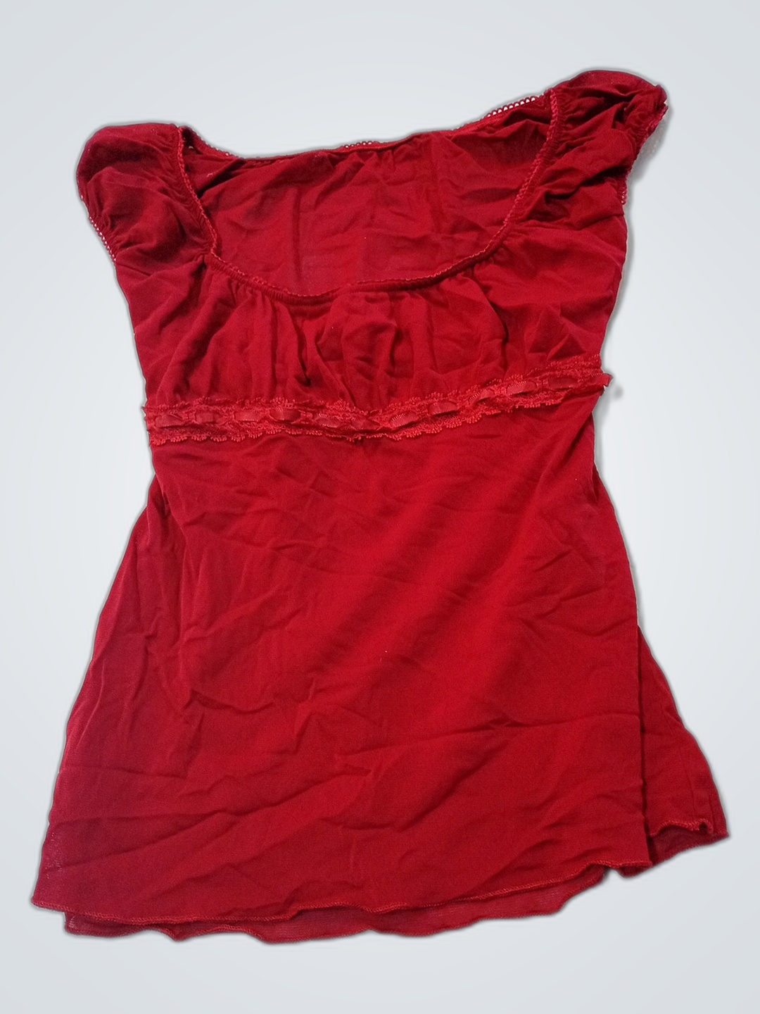 Top Vermelho Feminino