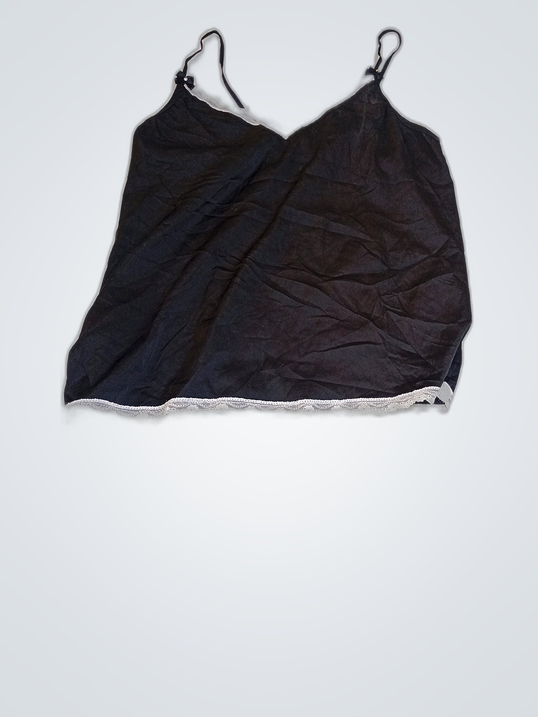 Ekouaer Black Camisole