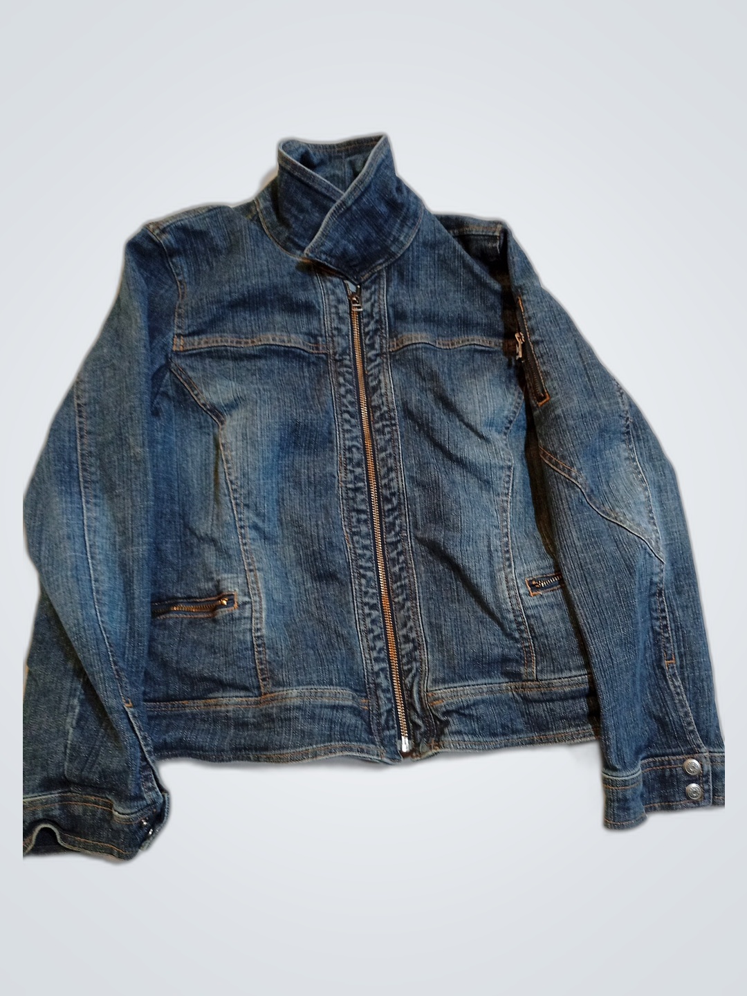 Contrast Denim Jacket