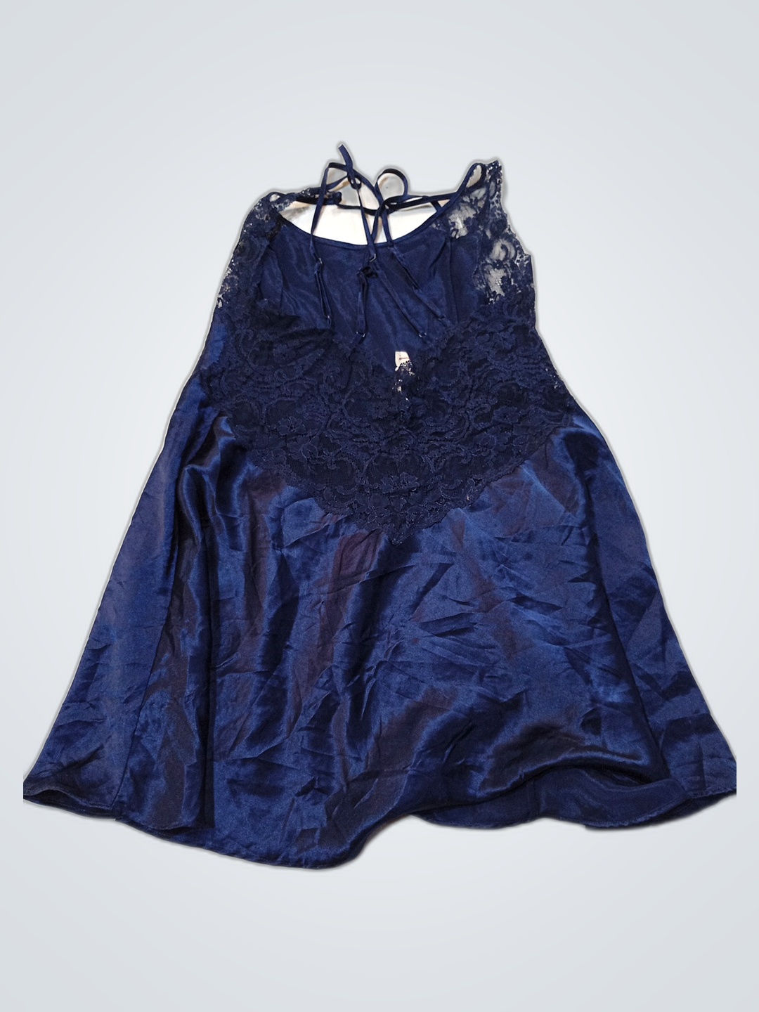 Victoria's Secret Blue Lace Chemise