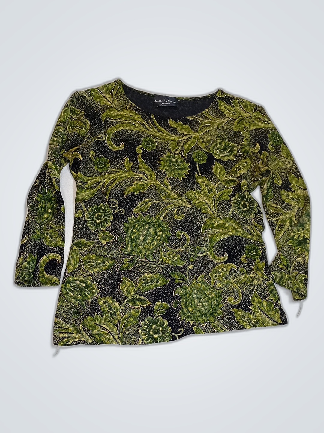 Top floral vert petite Michael Kors