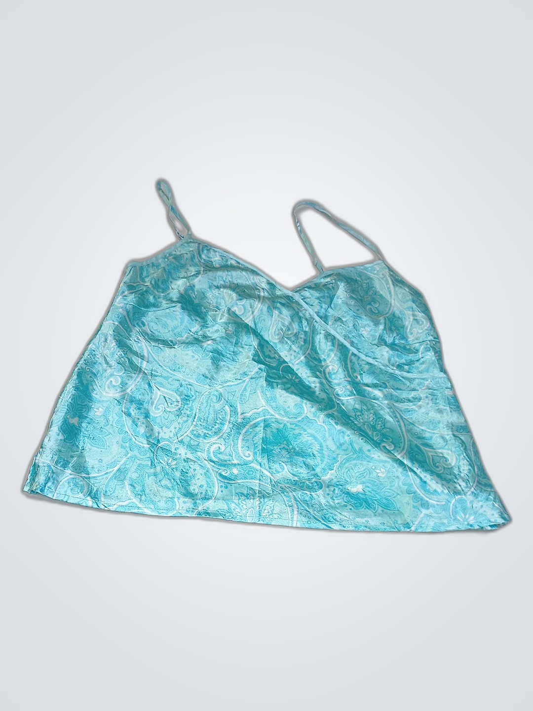 Débardeur Paisley Bleu