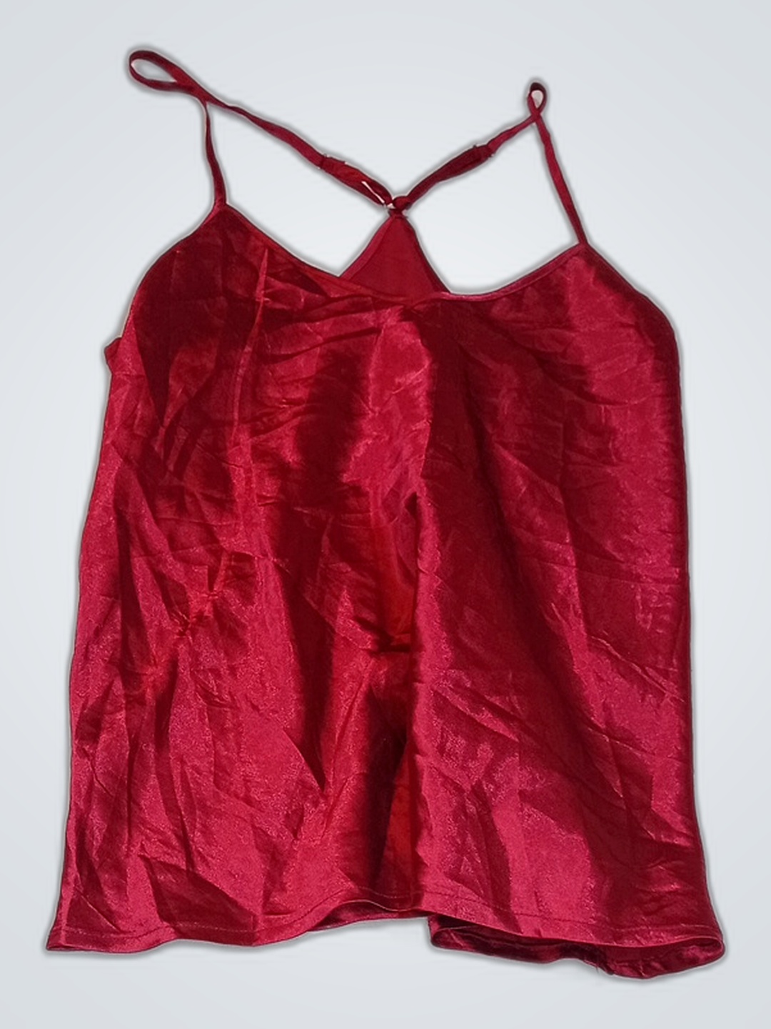 Red Satin Cami