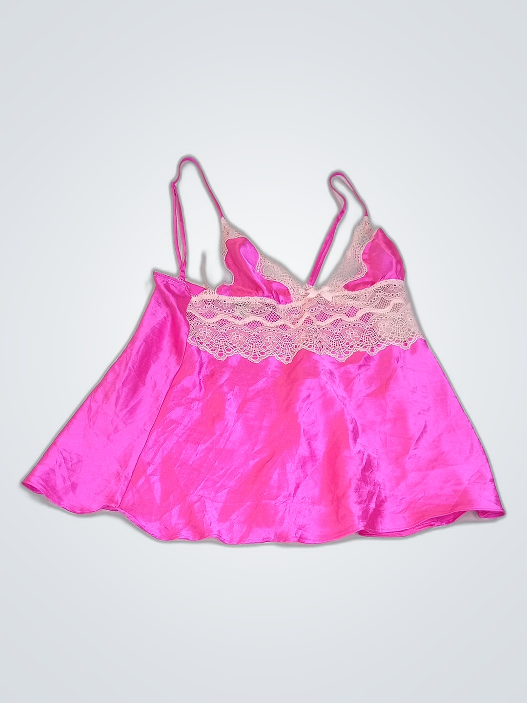 Victoria's Secret Pink Satin Chemise