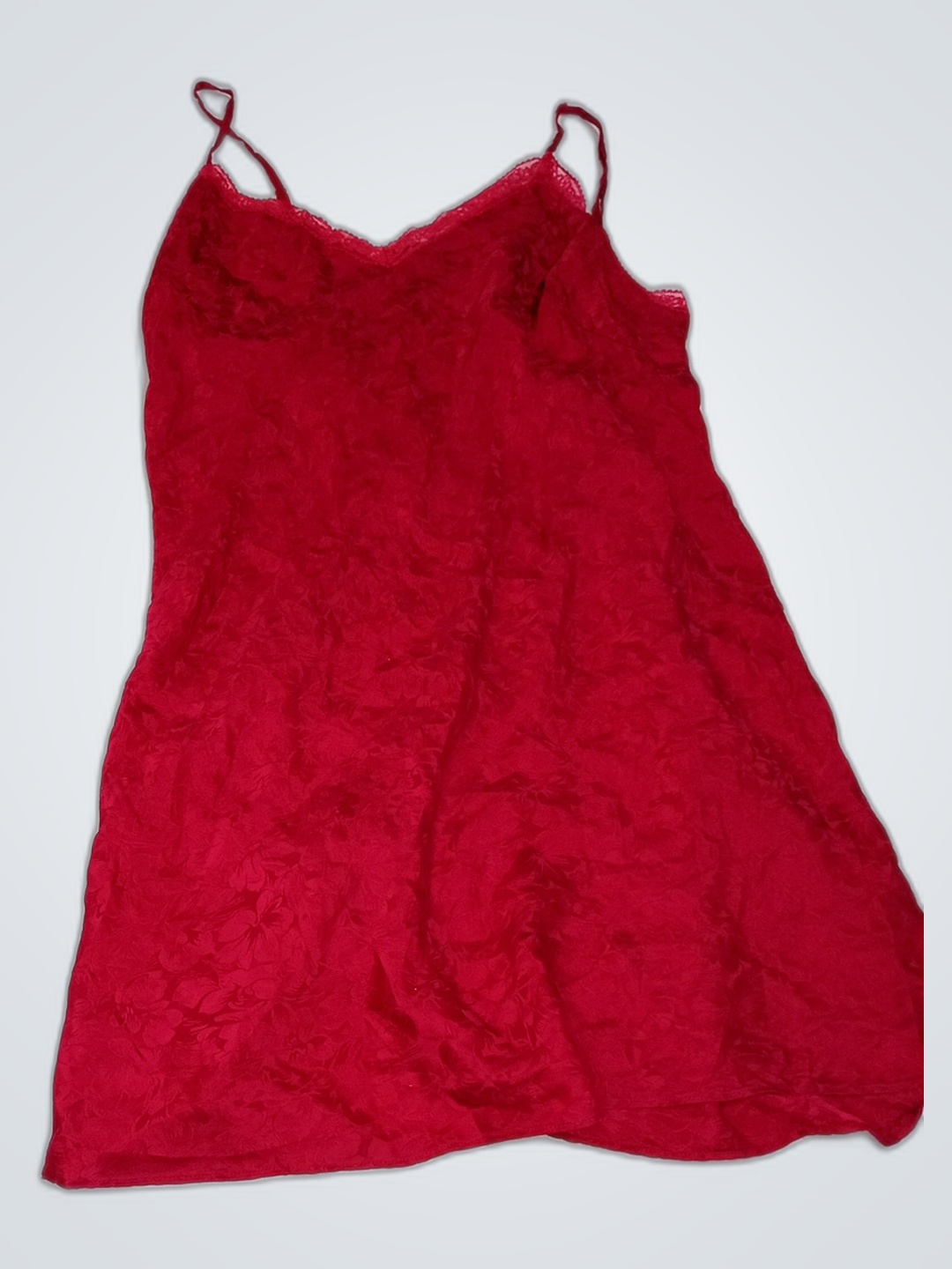 Camisola de Renda Vermelha