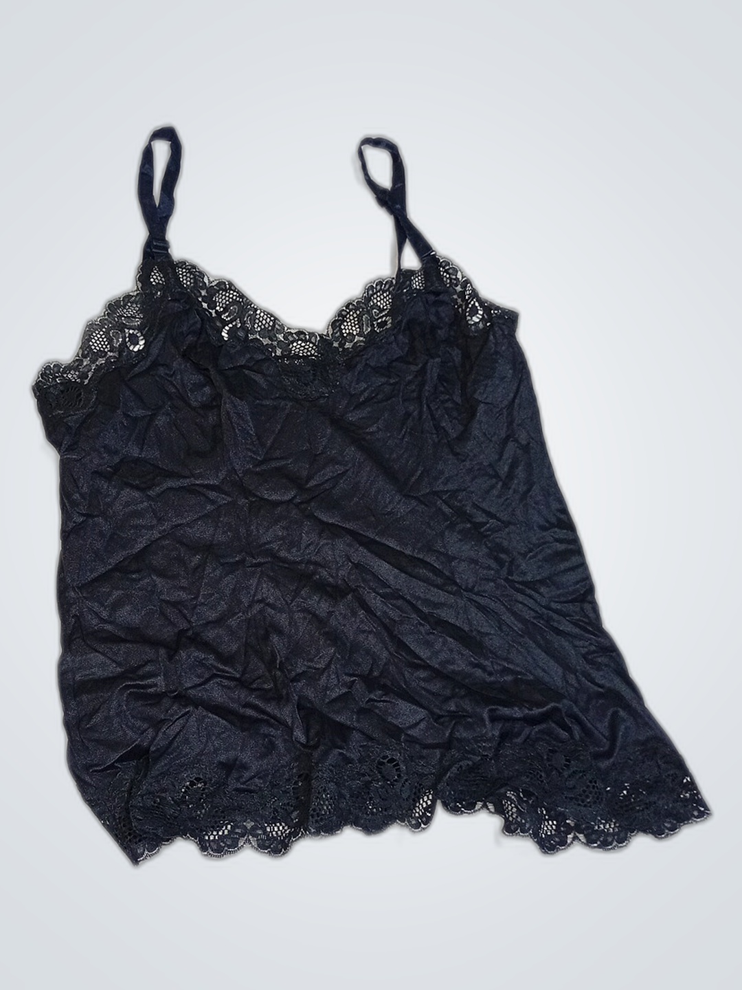 Camisola de Renda Preta