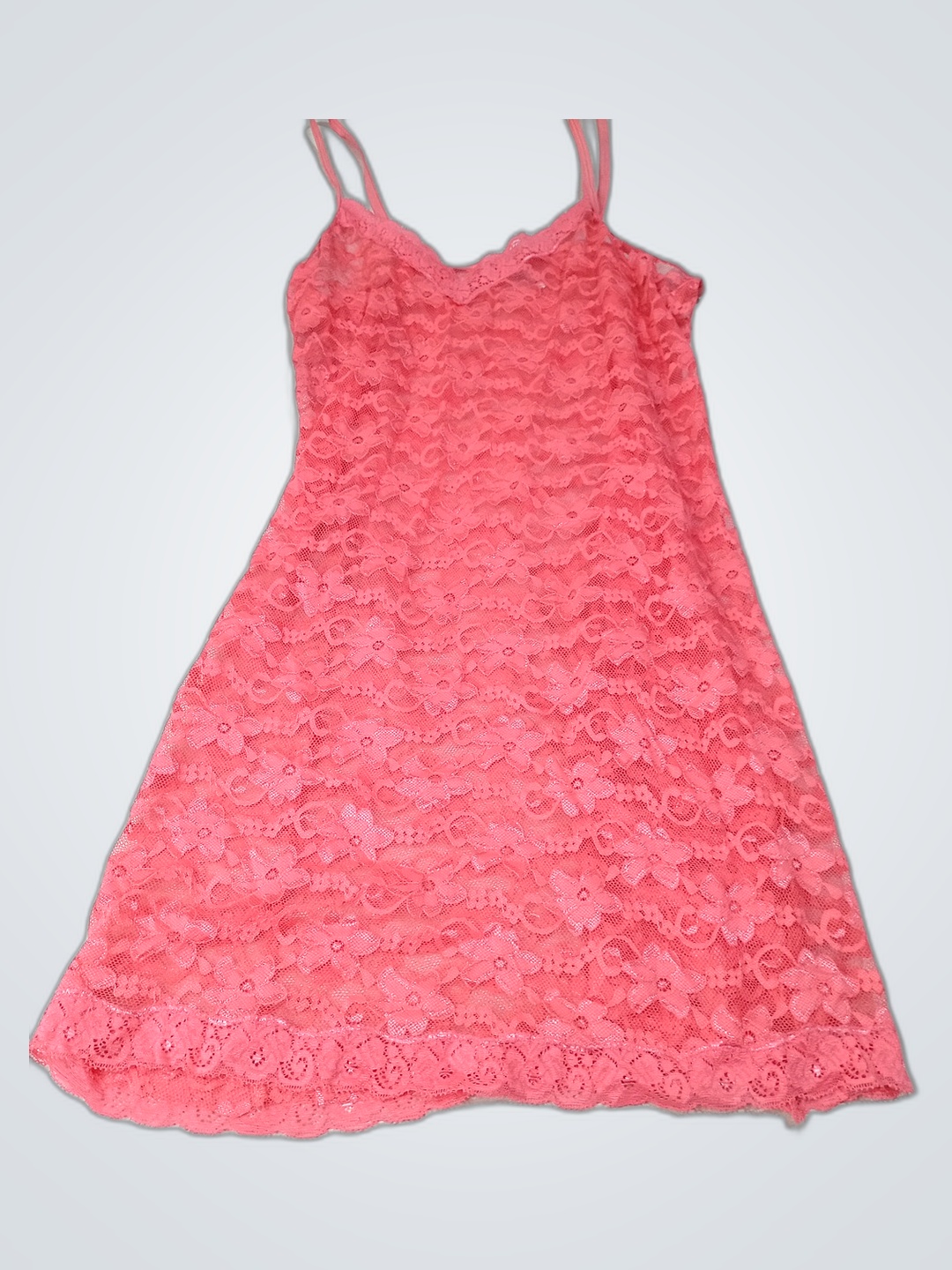 Vestido de Renda Rosa