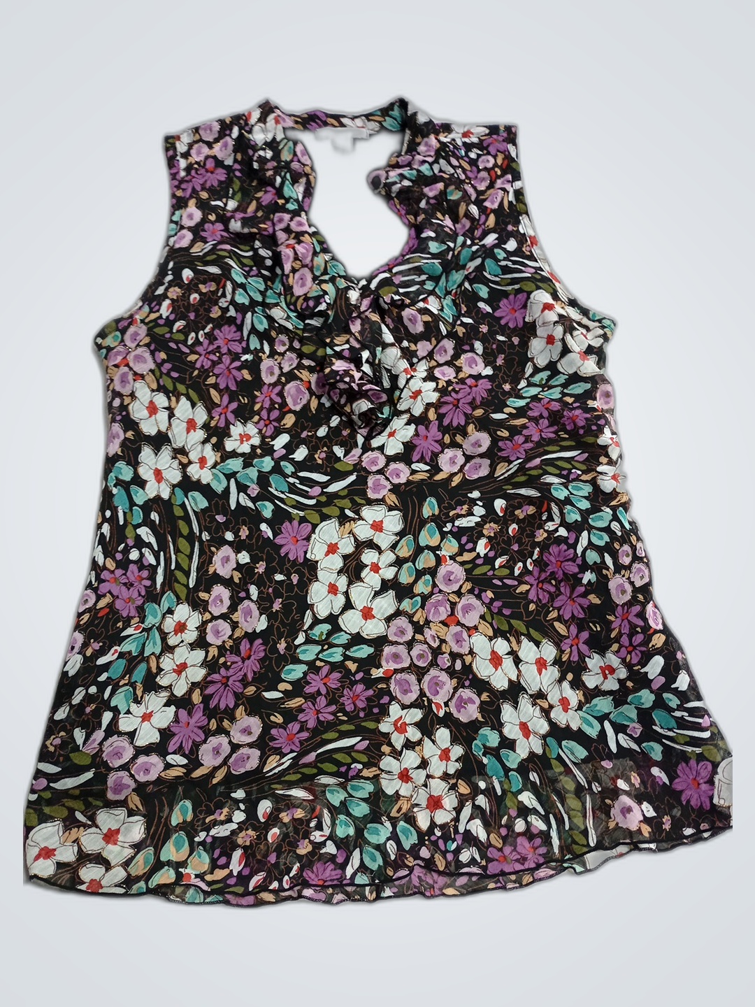 Floral Sleeveless Top