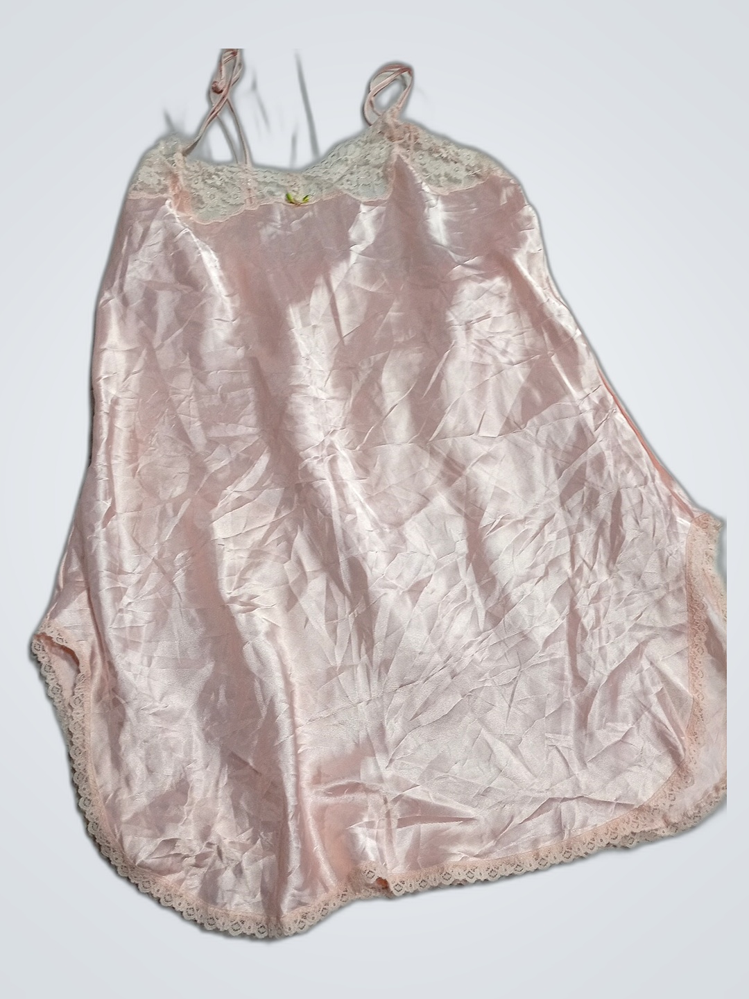 Victoria's Secret Pink Satin Chemise