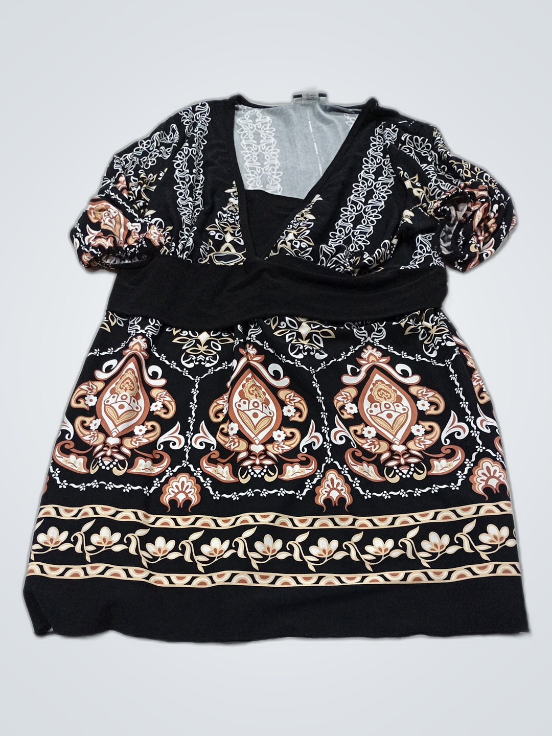 Vestido Envelope Estampado Studio 1940