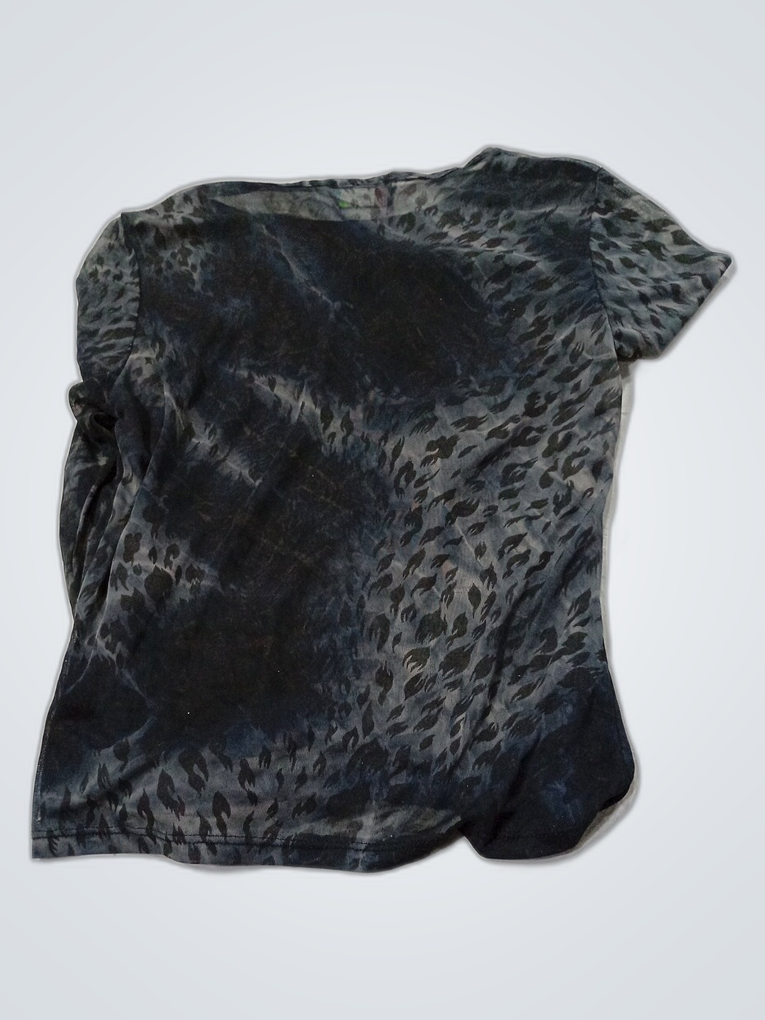 Langärmliges Oberteil mit Leopardenmuster