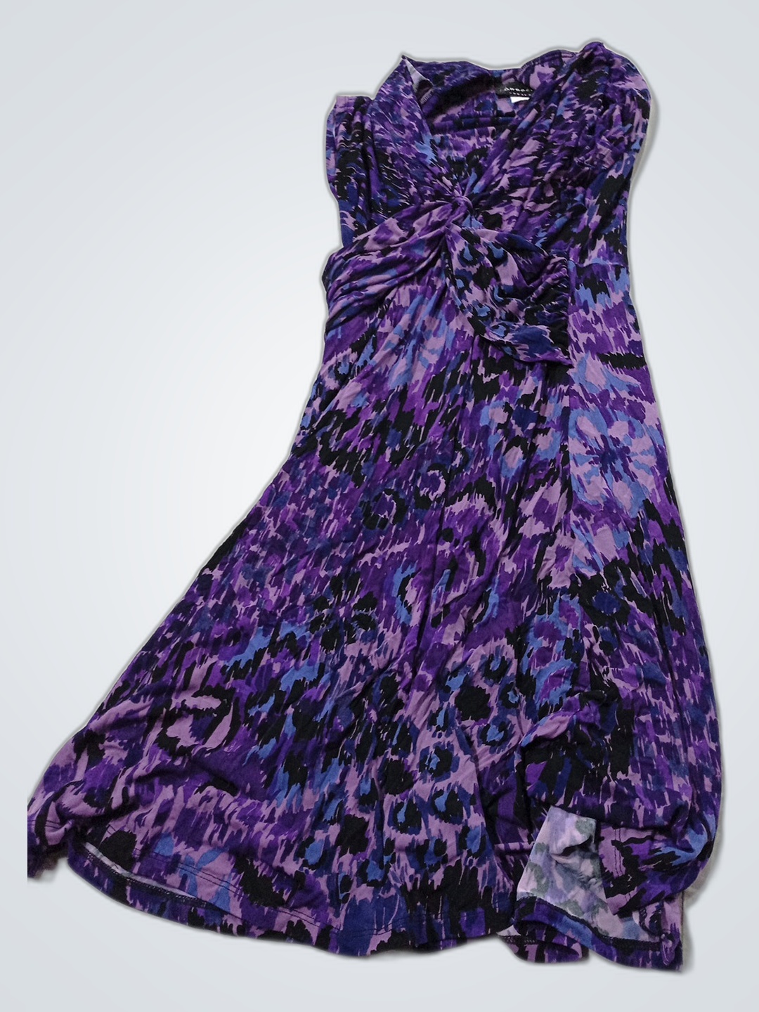 Purple Floral Dress