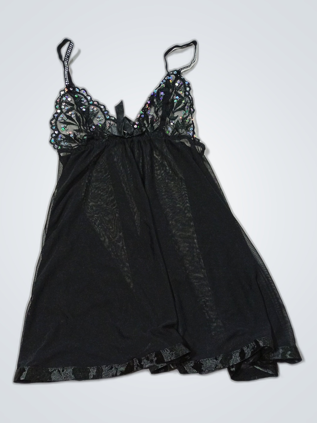Black Lace Chemise