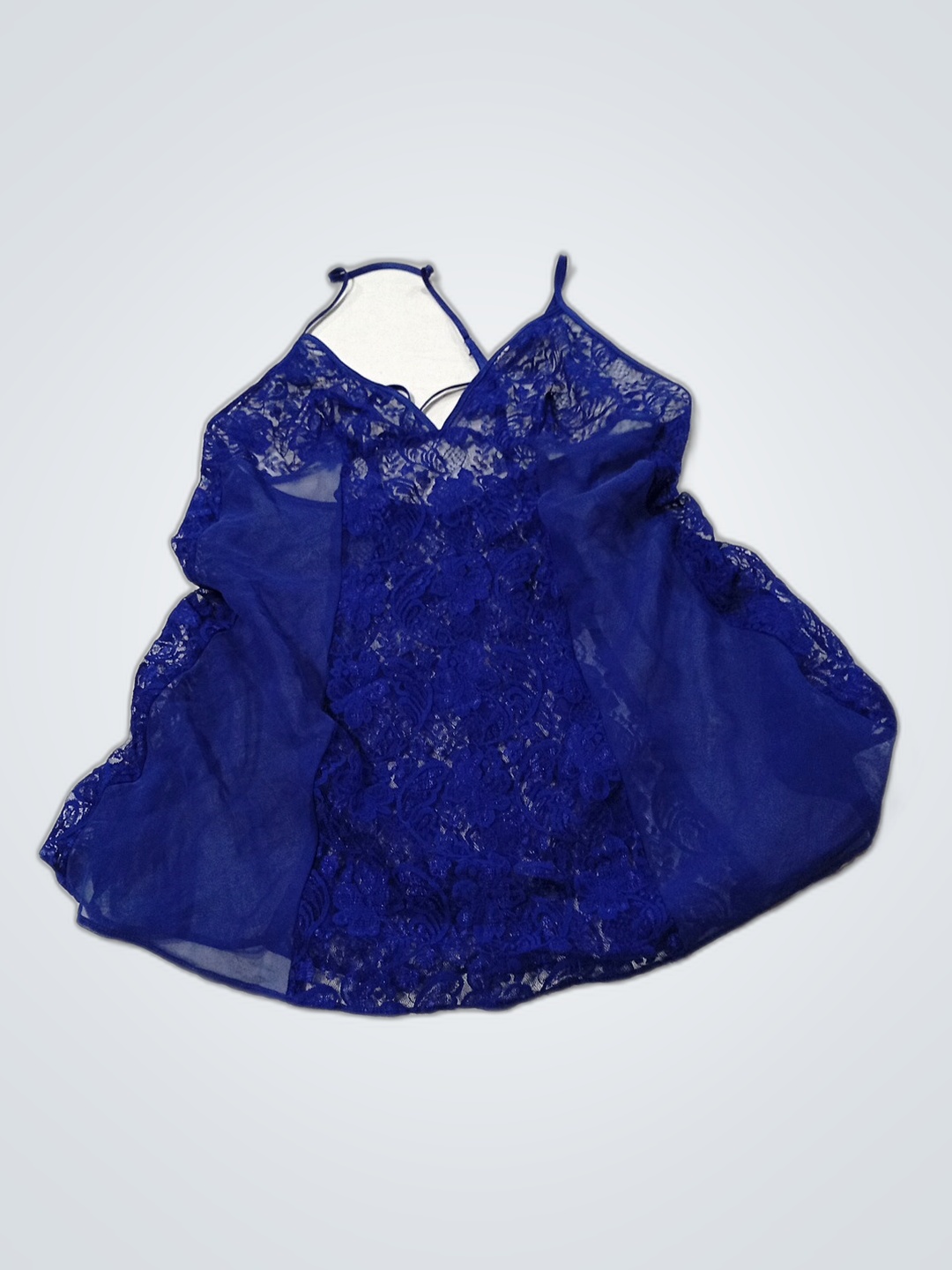 Blue Lace Chemise