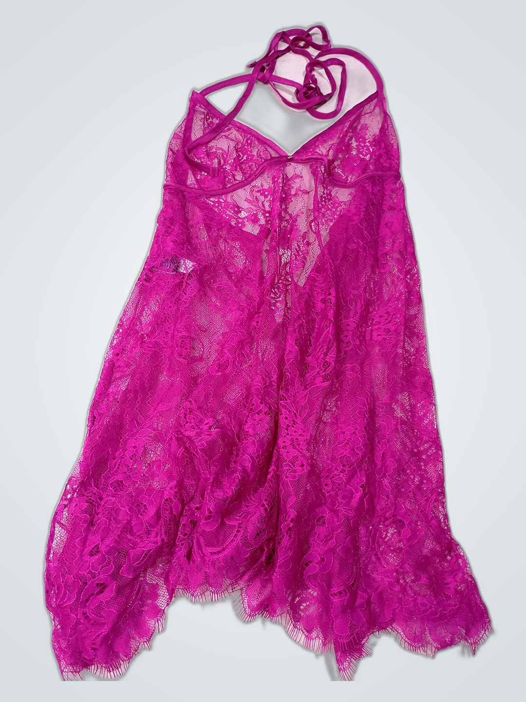 Pink Lace Chemise
