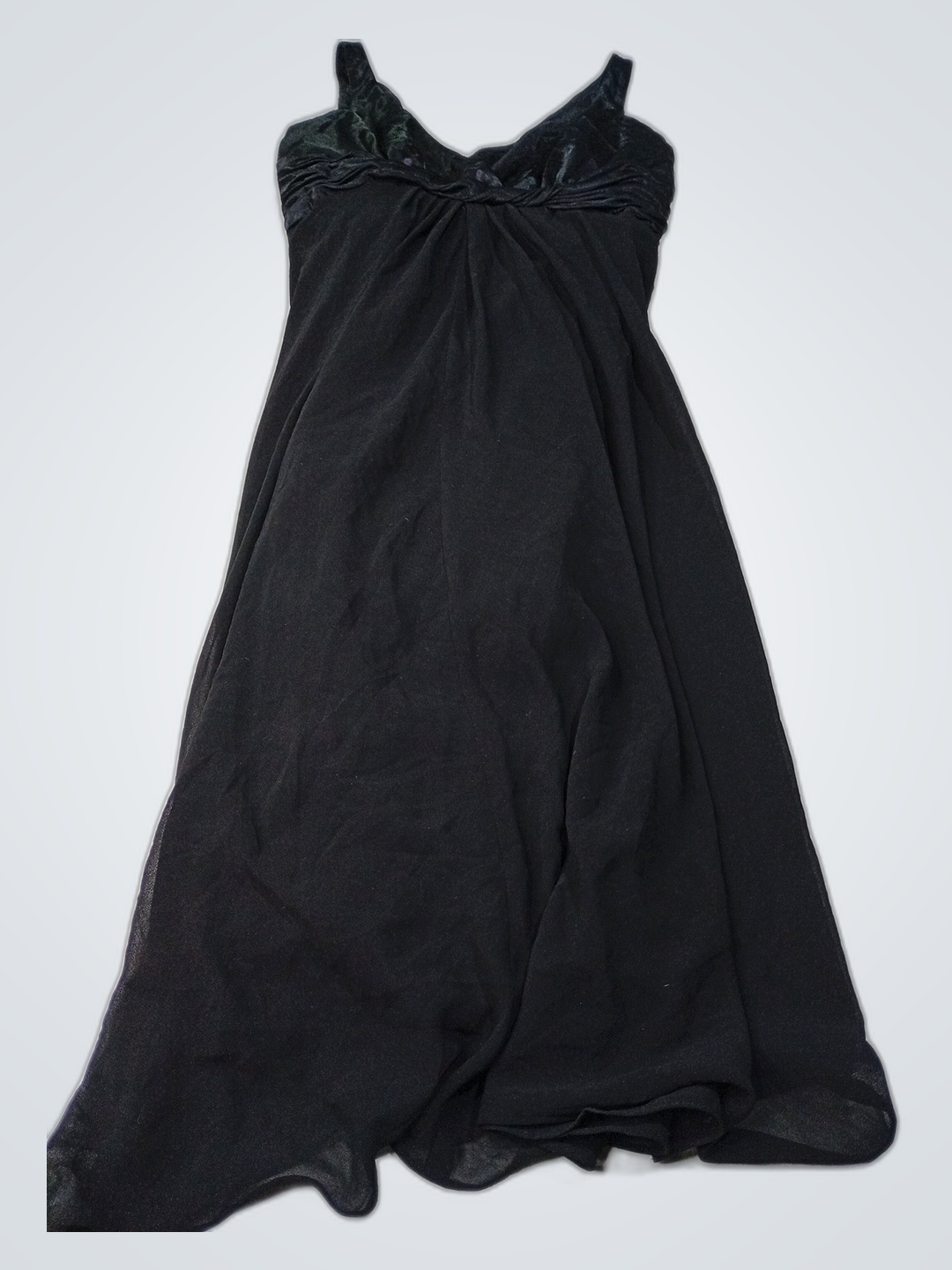 Schwarzes Abendkleid