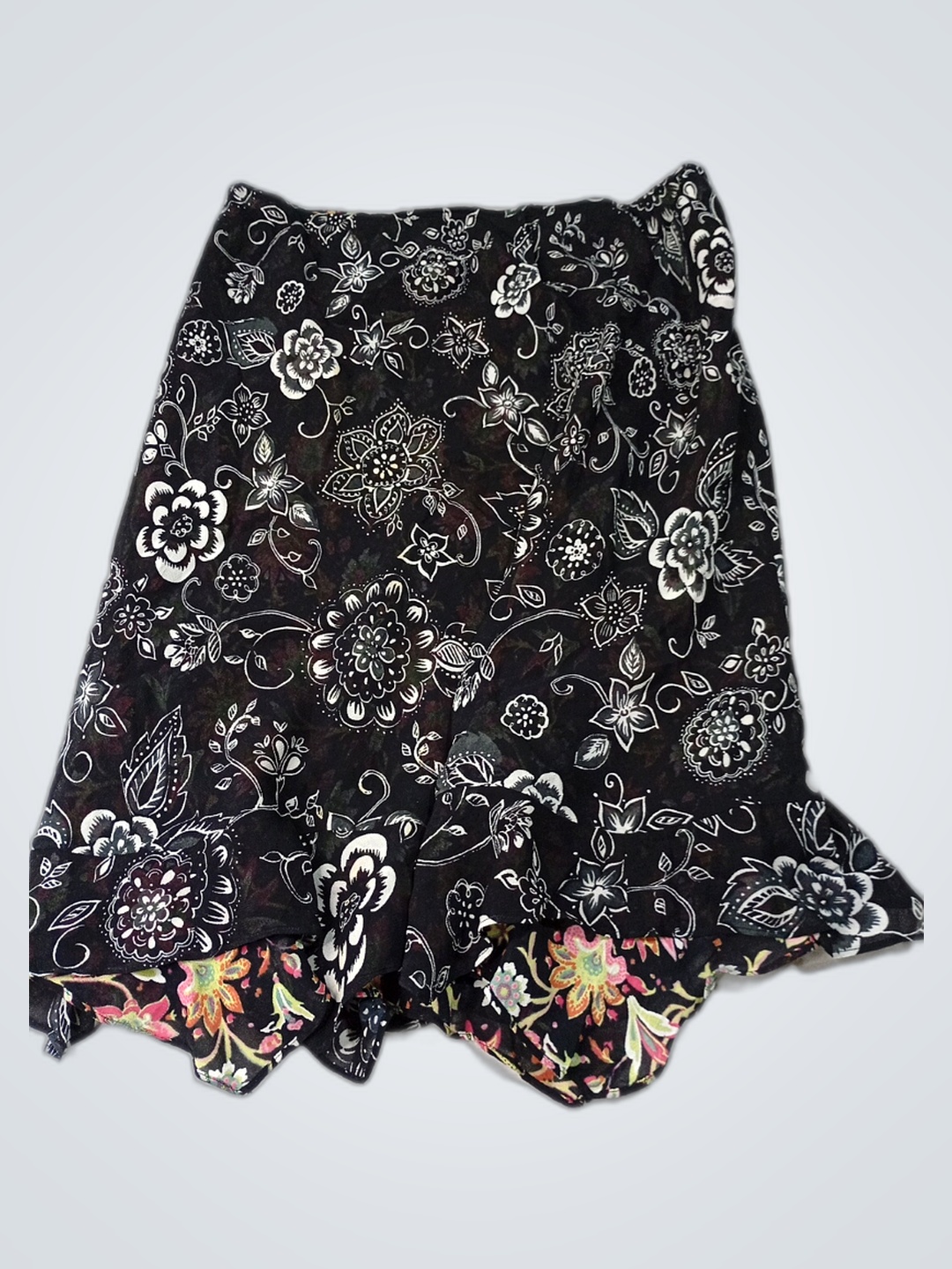 Floral Pattern Skirt