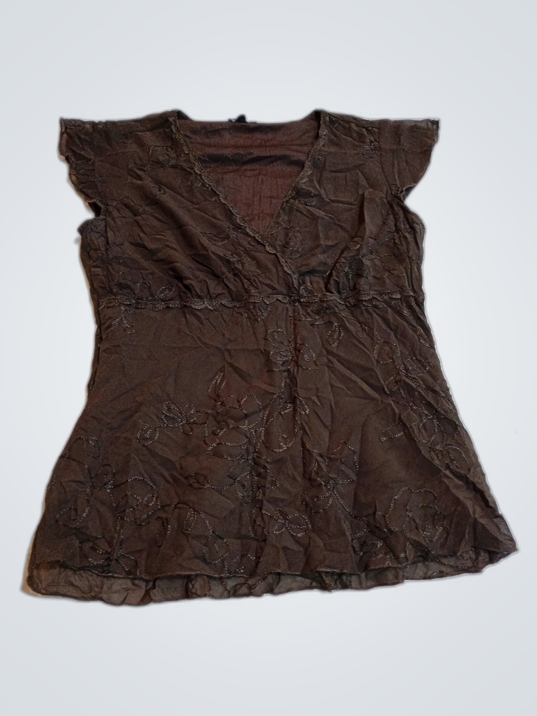 Blouse Marron