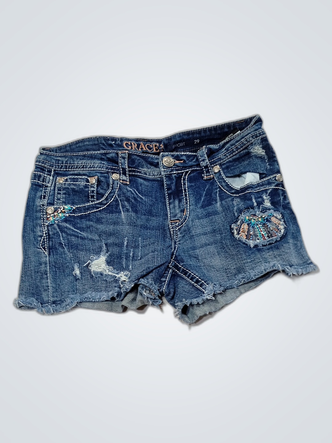 Shorts en denim Grace in LA