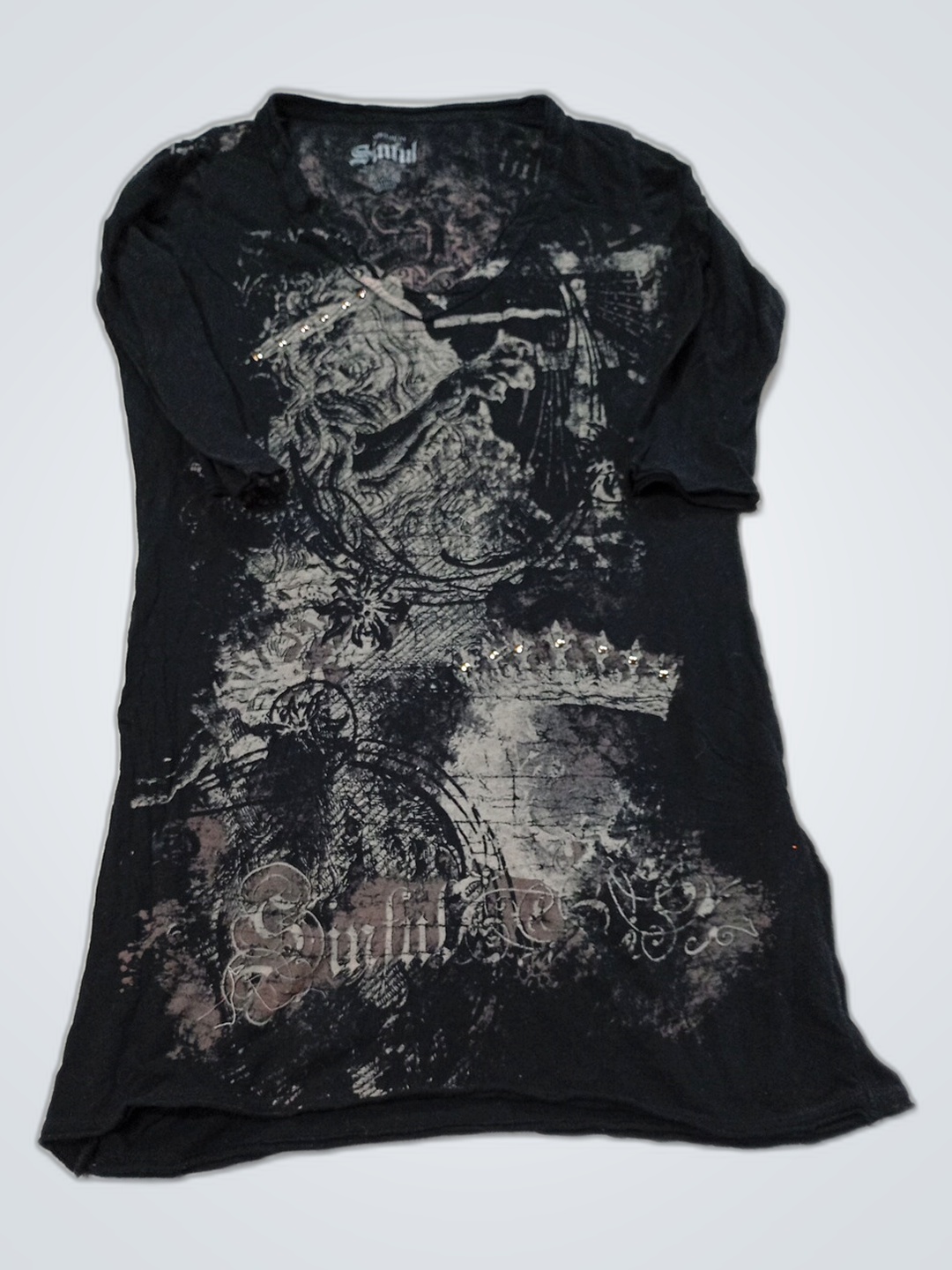 T-shirt graphique pécheur