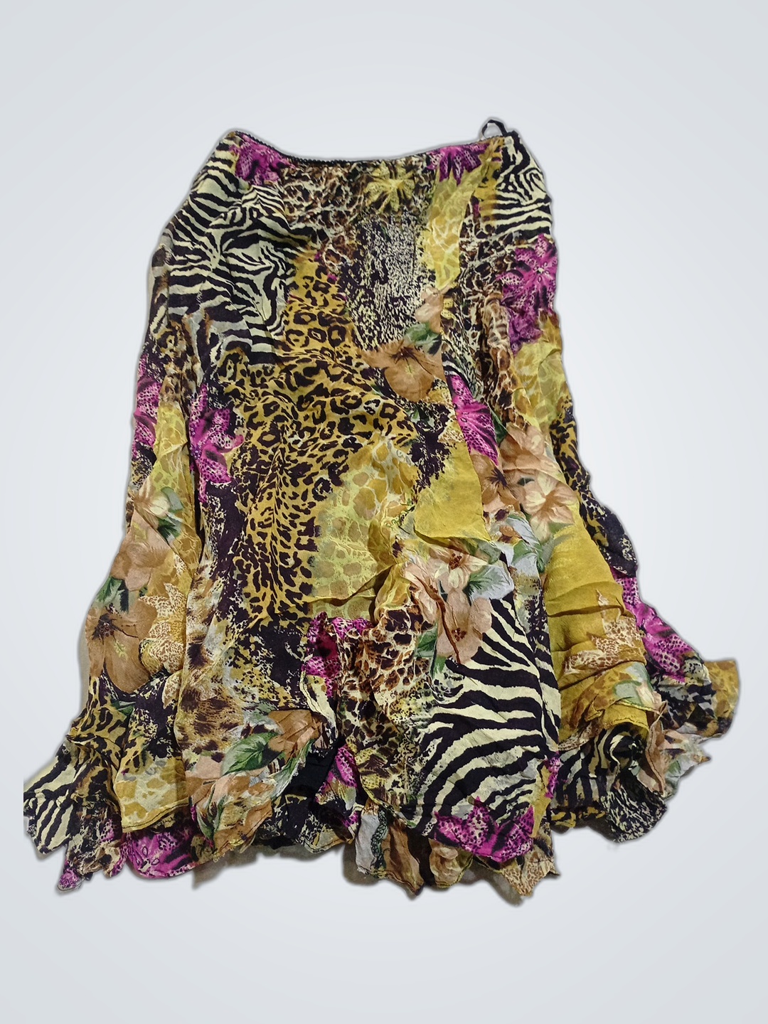 Tara Animal Print Skirt