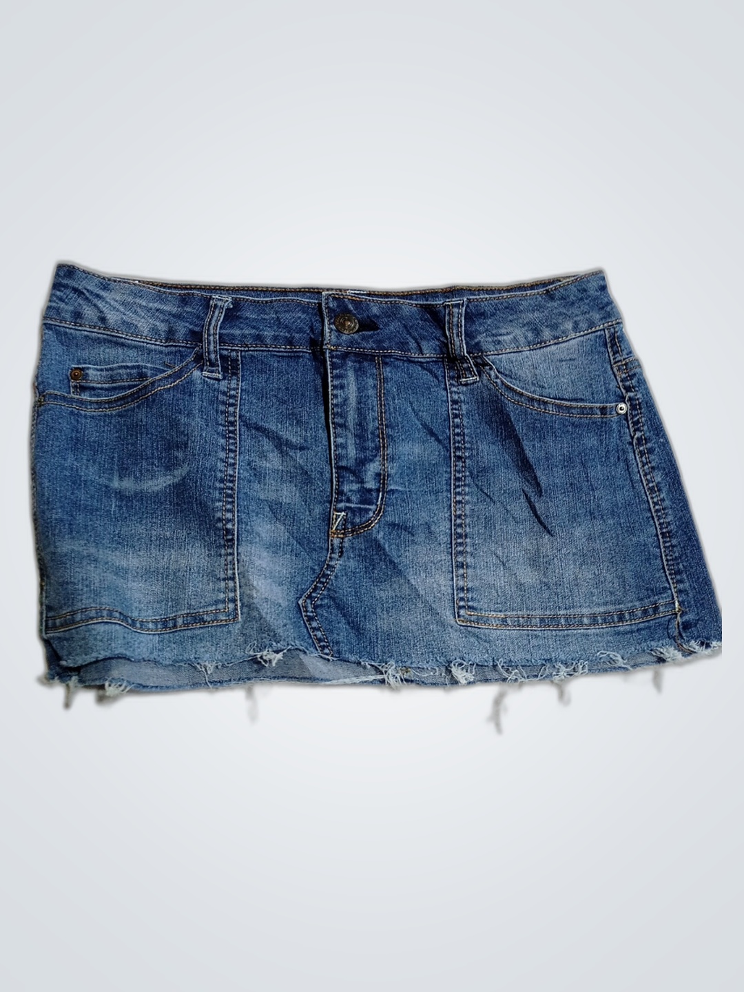 Wallflower Denim Skirt
