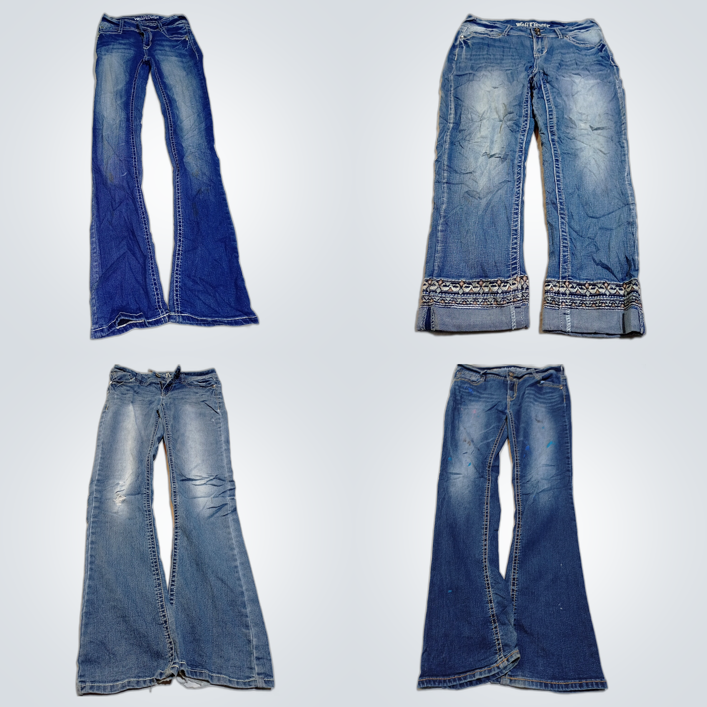 Wallflower Flare Jeans Bundle 10pcs Damen Denim Mo..