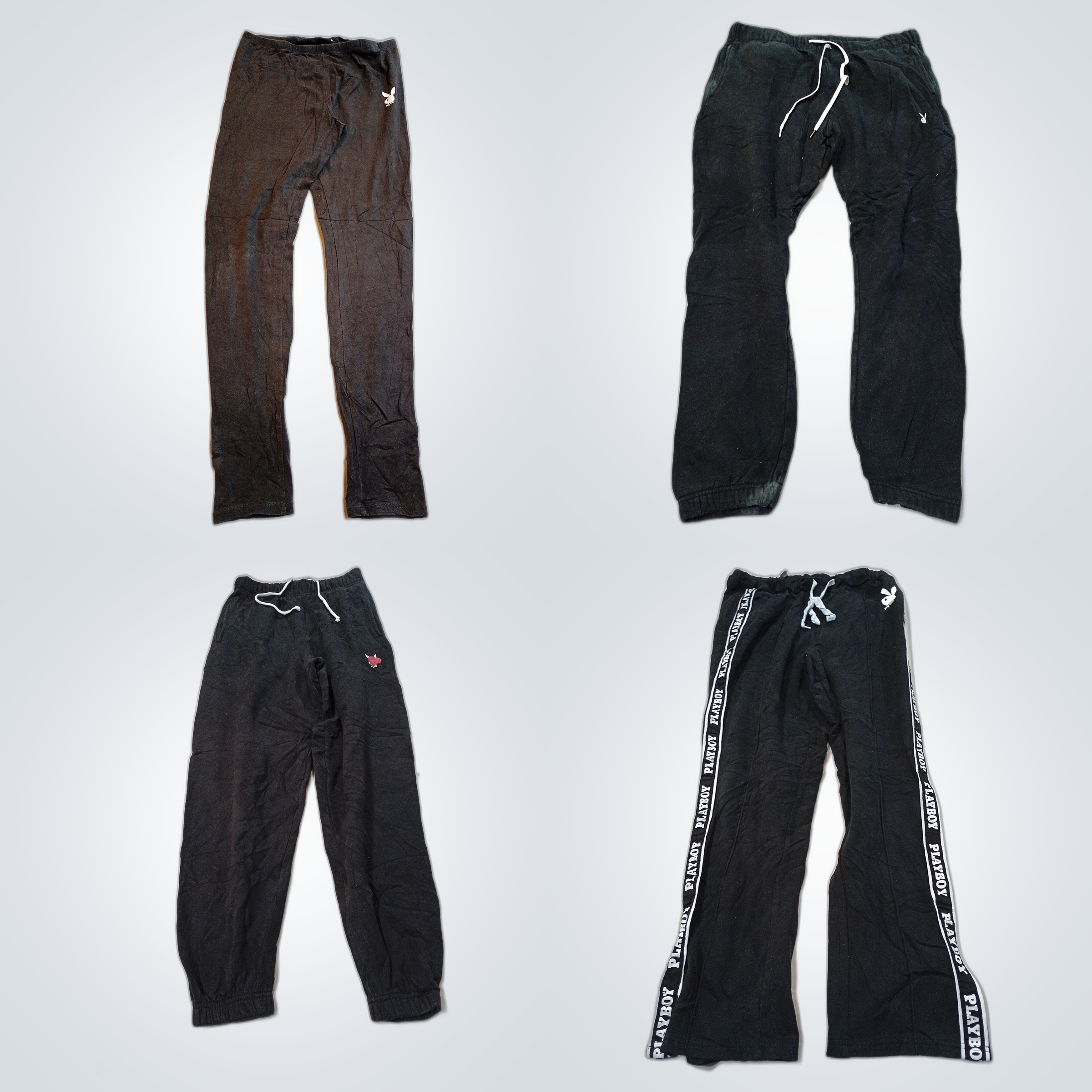 Playboy Sweatpant Bundle - 10-teiliges Set graue s..