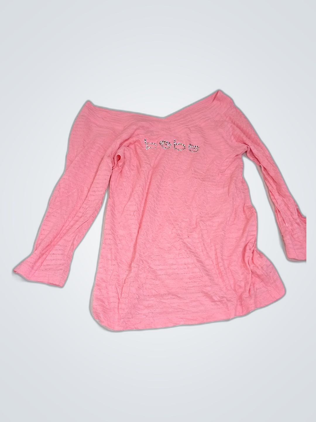 Pink Long Sleeve Top