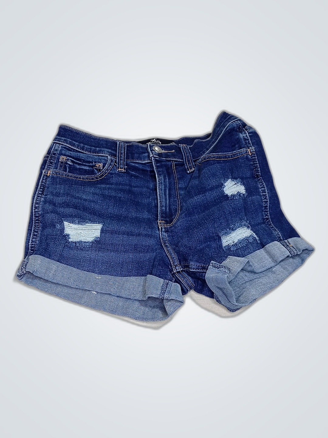 Hollister High-Rise Cuffed Short
