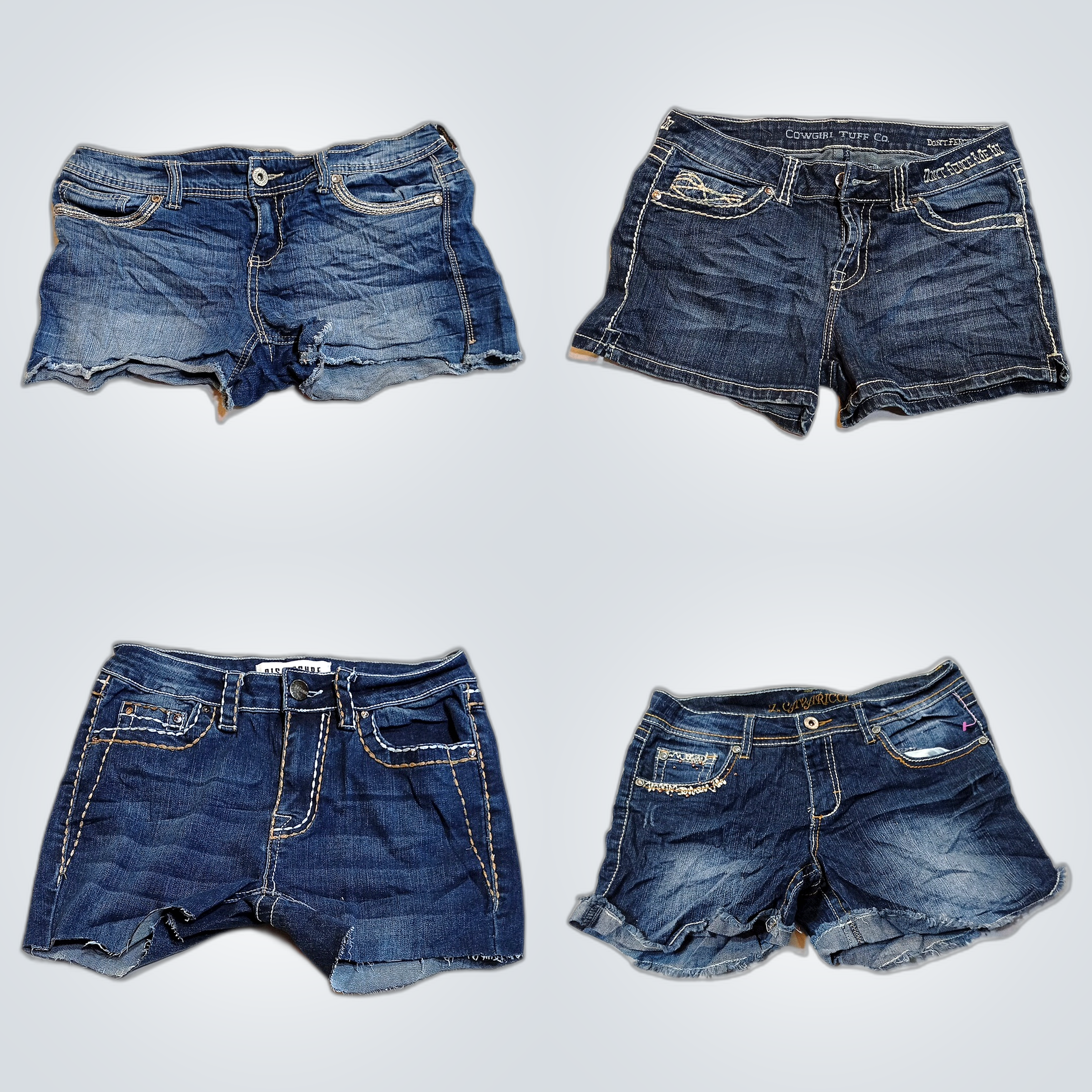 Ensemble de Shorts en Jean - Ensemble de 6 pièces ..