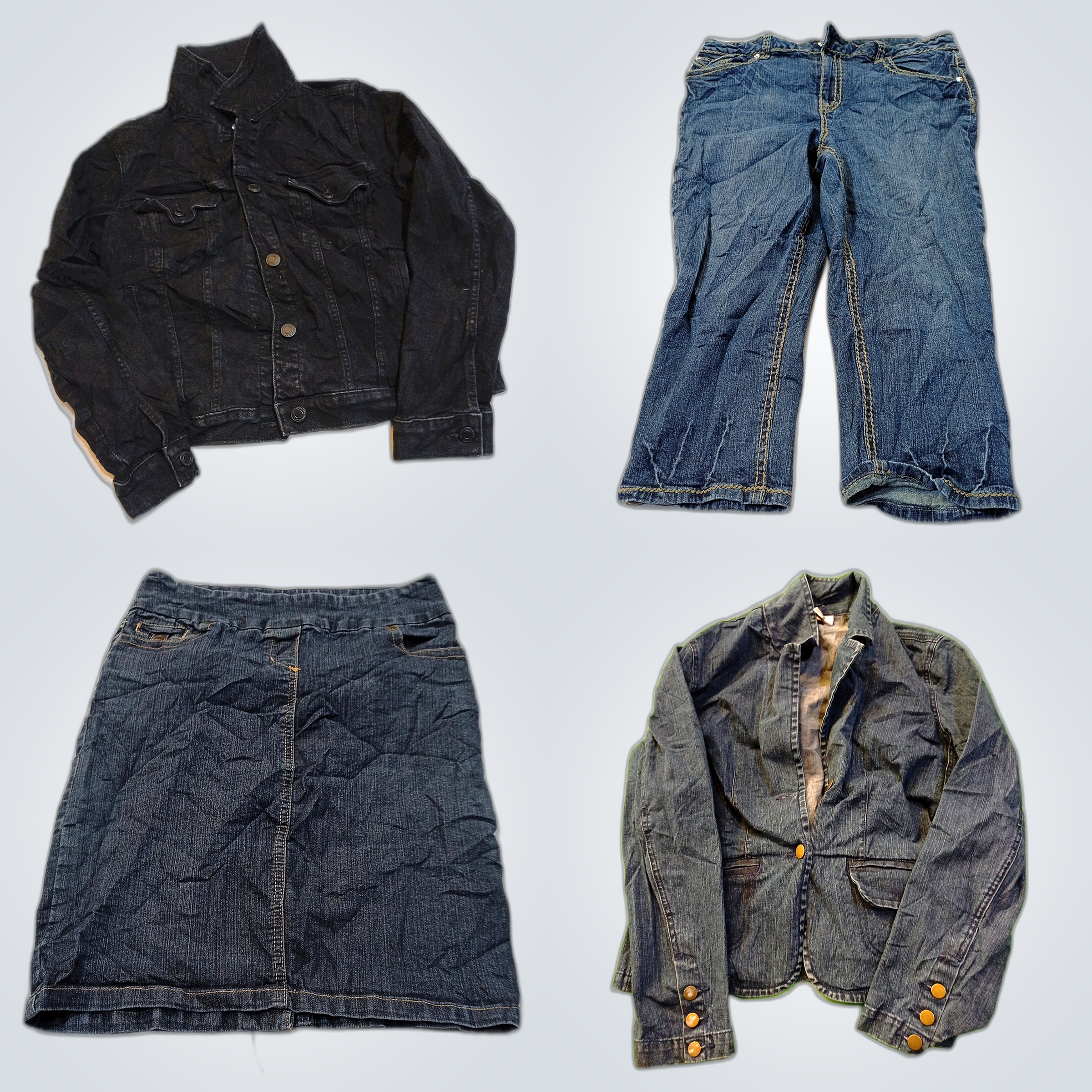 Dereon, Talbot's & More Denim Bundle: Jeans, Jacke..