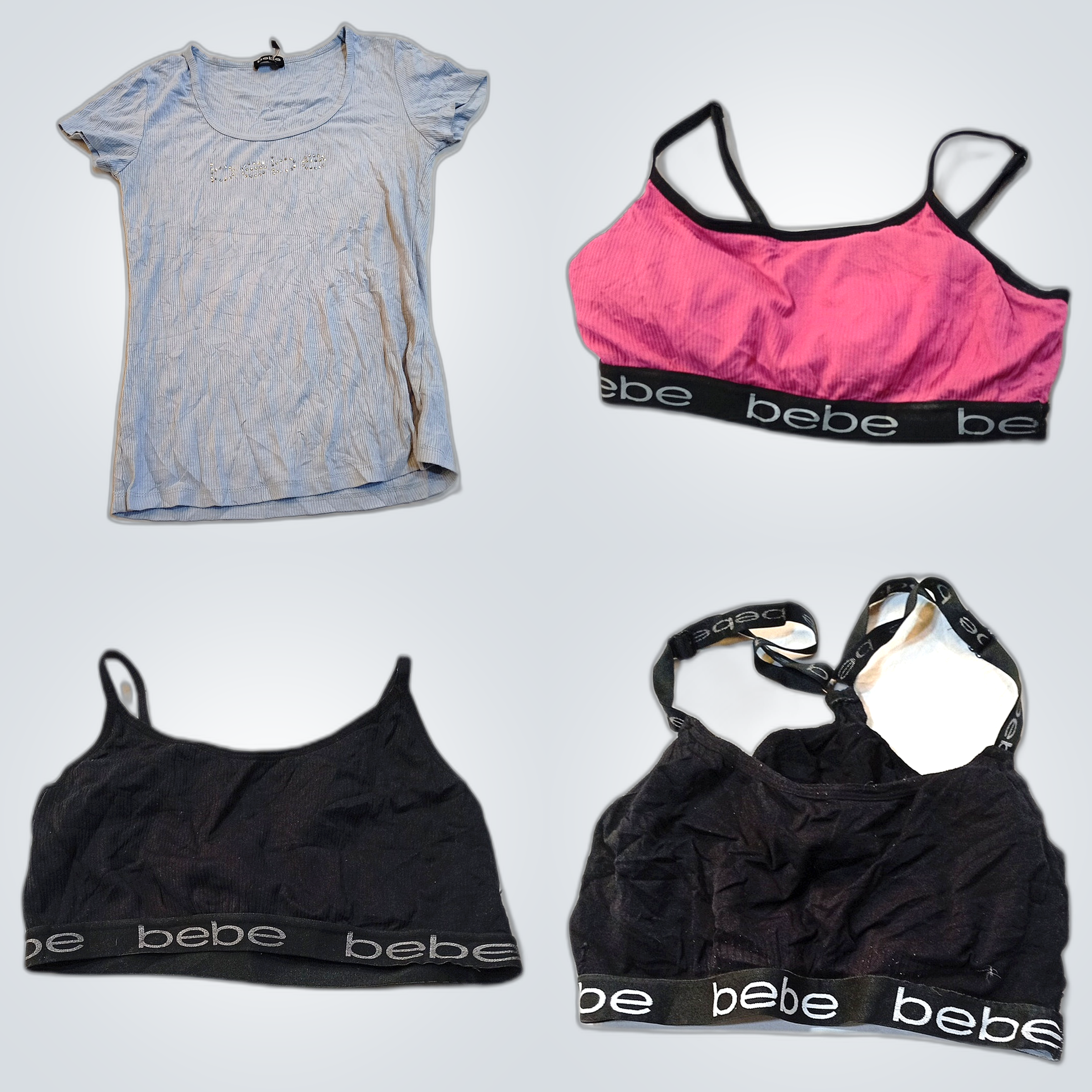 Bebe Ensemble de brassières et tops à côtes 10 piè..