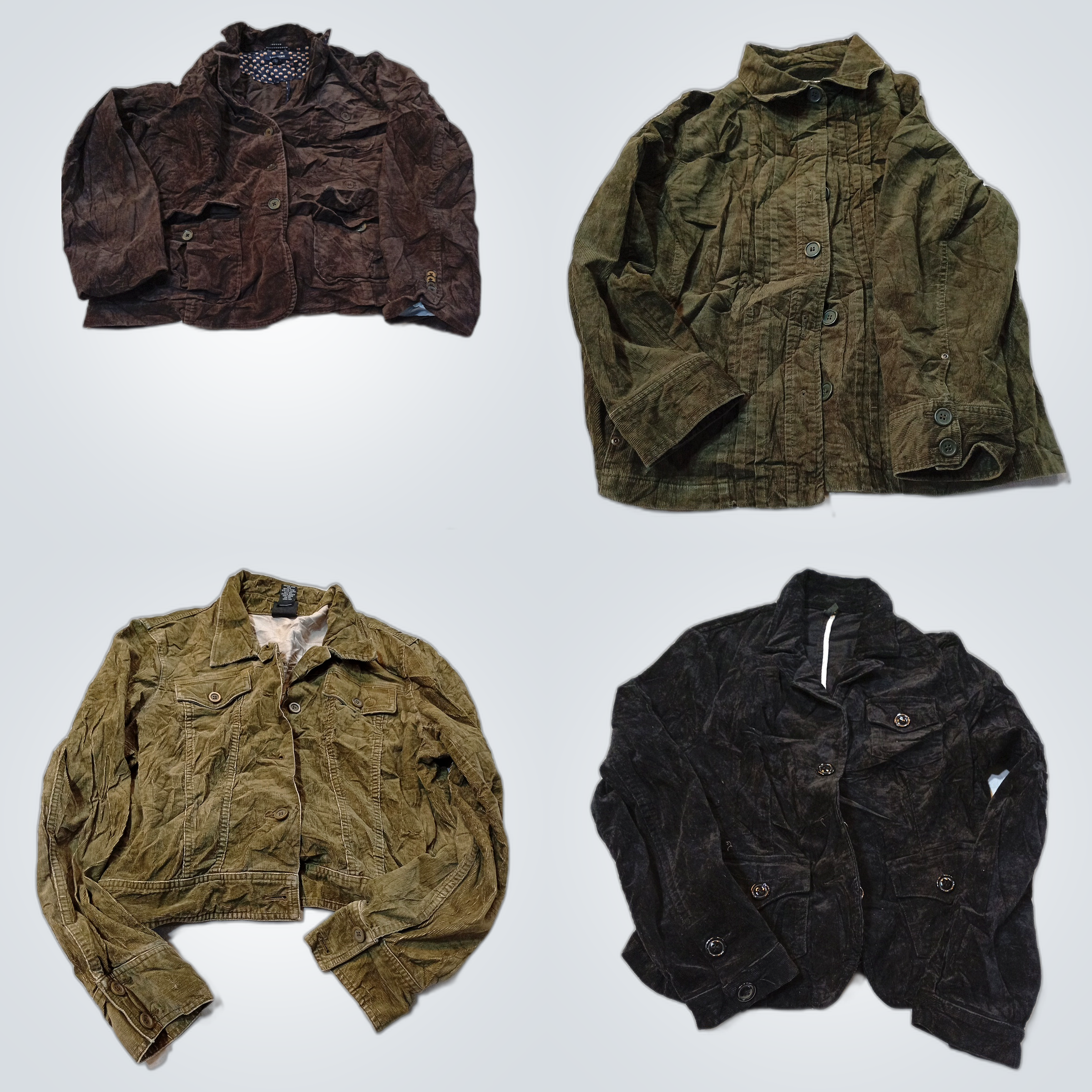 Lands' End Ensemble de vestes en velours côtelé Jo..