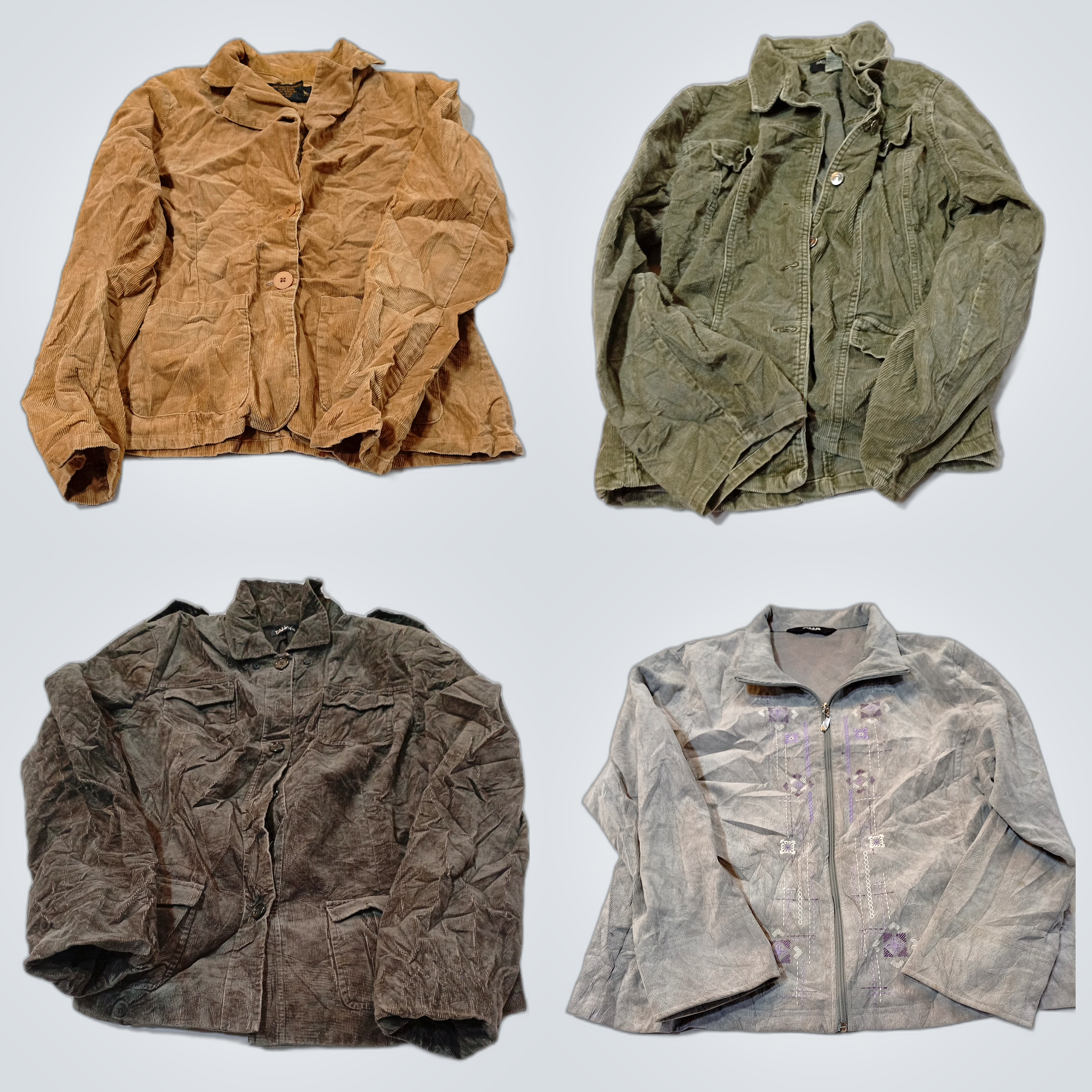 Corduroy & Track Jacket Bundle Axara Sag Harbor Ju..