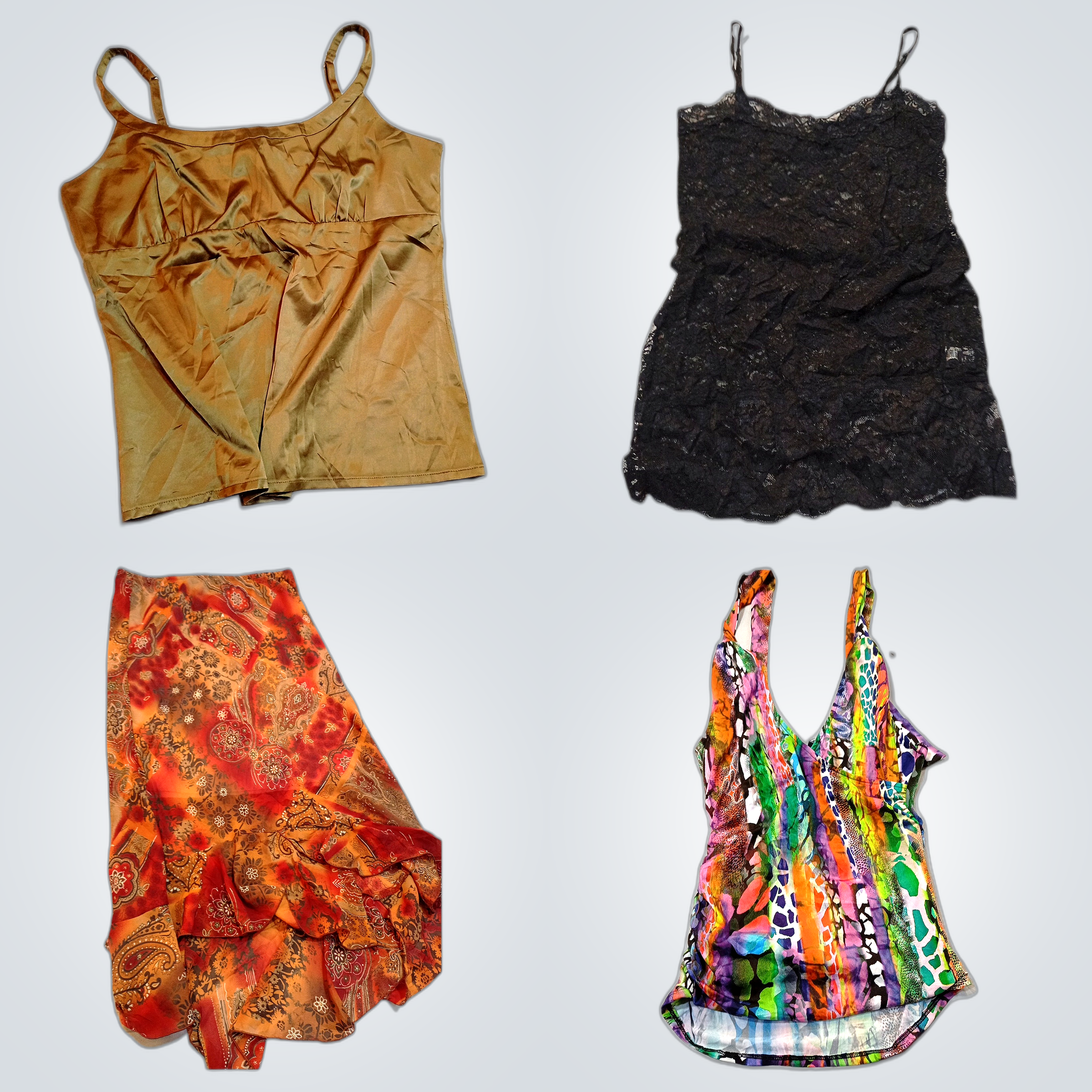 Slip-Kleid, Spaghettiträger & Top-Bündel: Hapt.9, ..