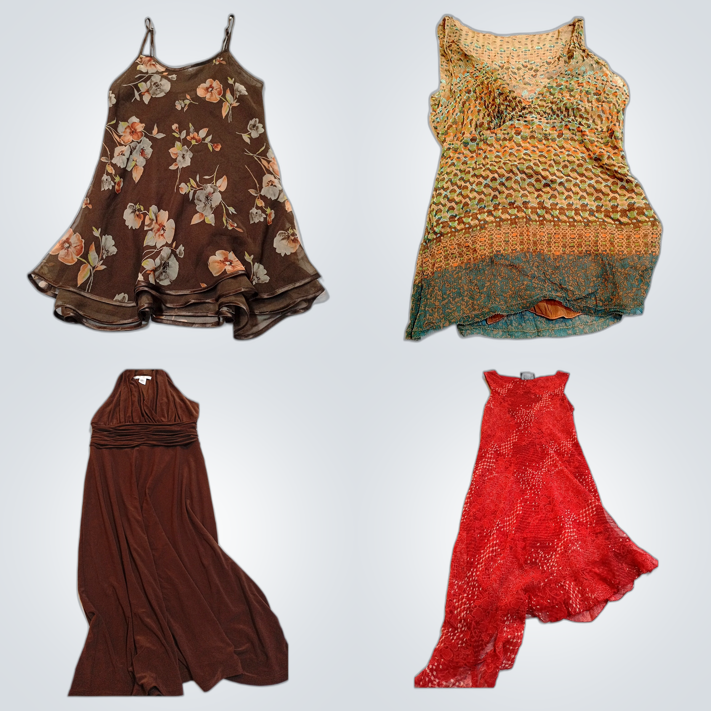 Designer- und Freizeitkleid-Bundle: 7-teiliges Set..