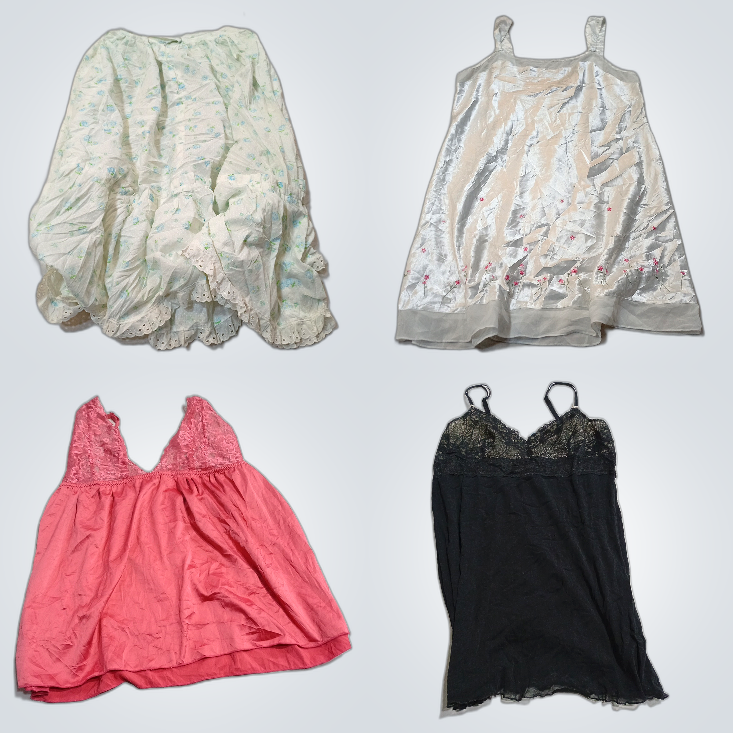 Designer Lace & Slip Dress Bundle: Victoria's Secr..