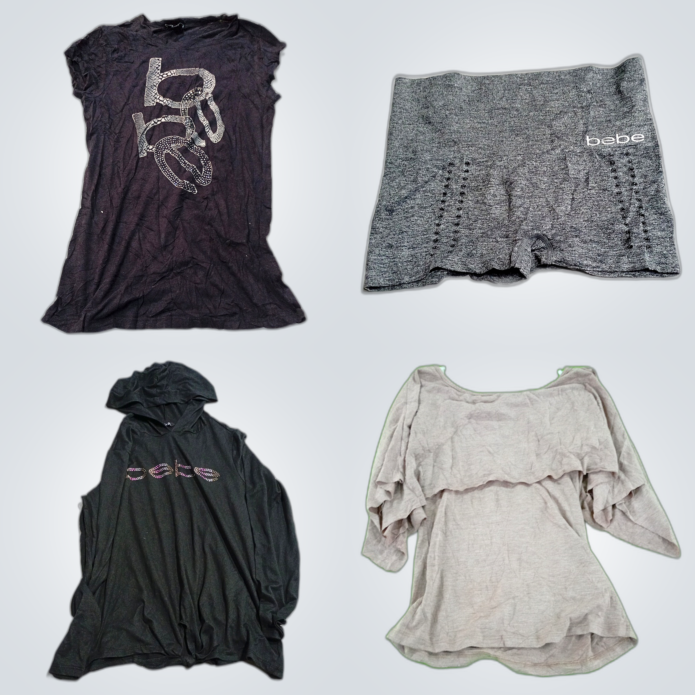 bebe Y2K Ruffle Blouses