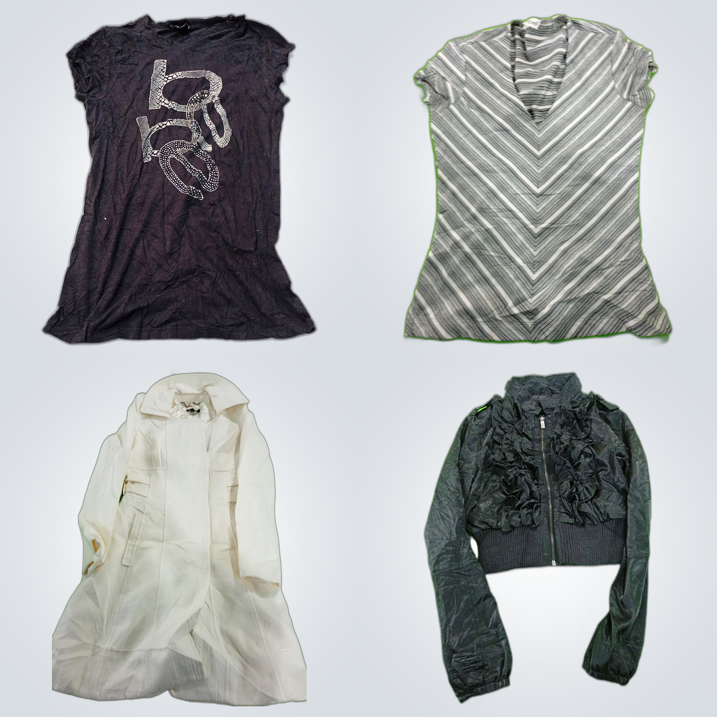 Manteau trench Y2K Bebe